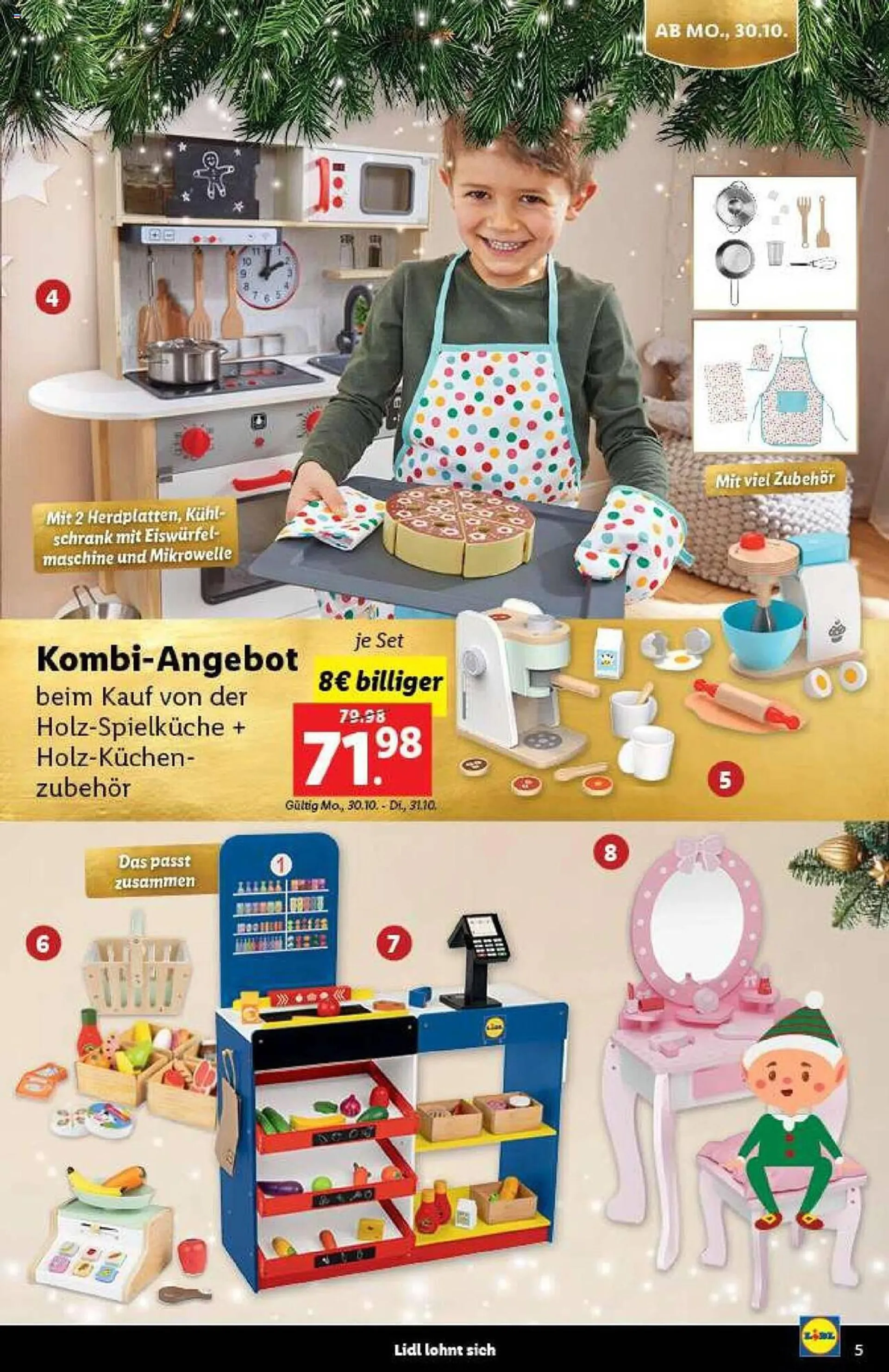 Lidl Flugblatt von 30. Oktober bis 14. Dezember 2023 - Flugblätt seite  5