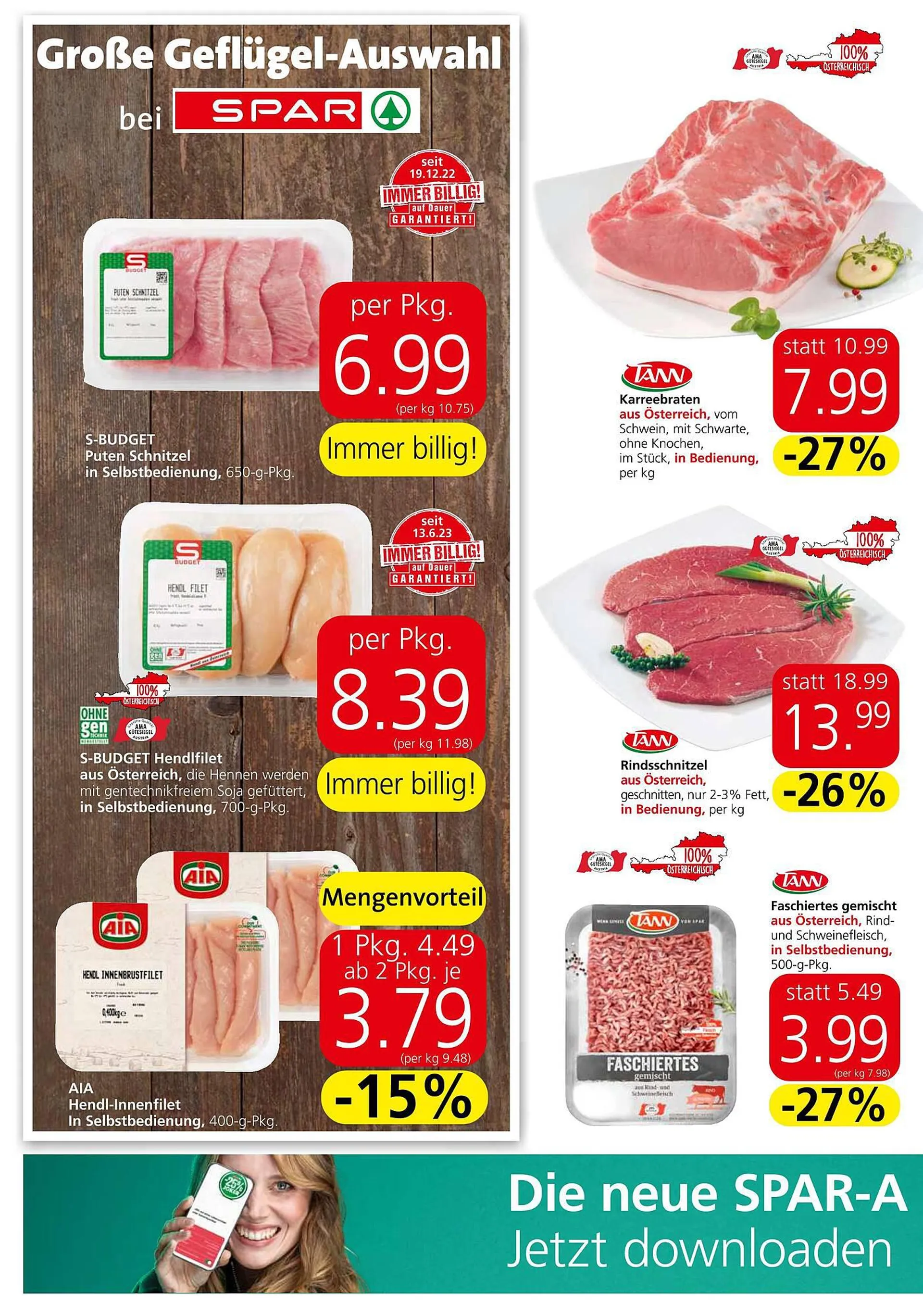 Spar Flugblatt von 31. August bis 13. September 2023 - Flugblätt seite  4