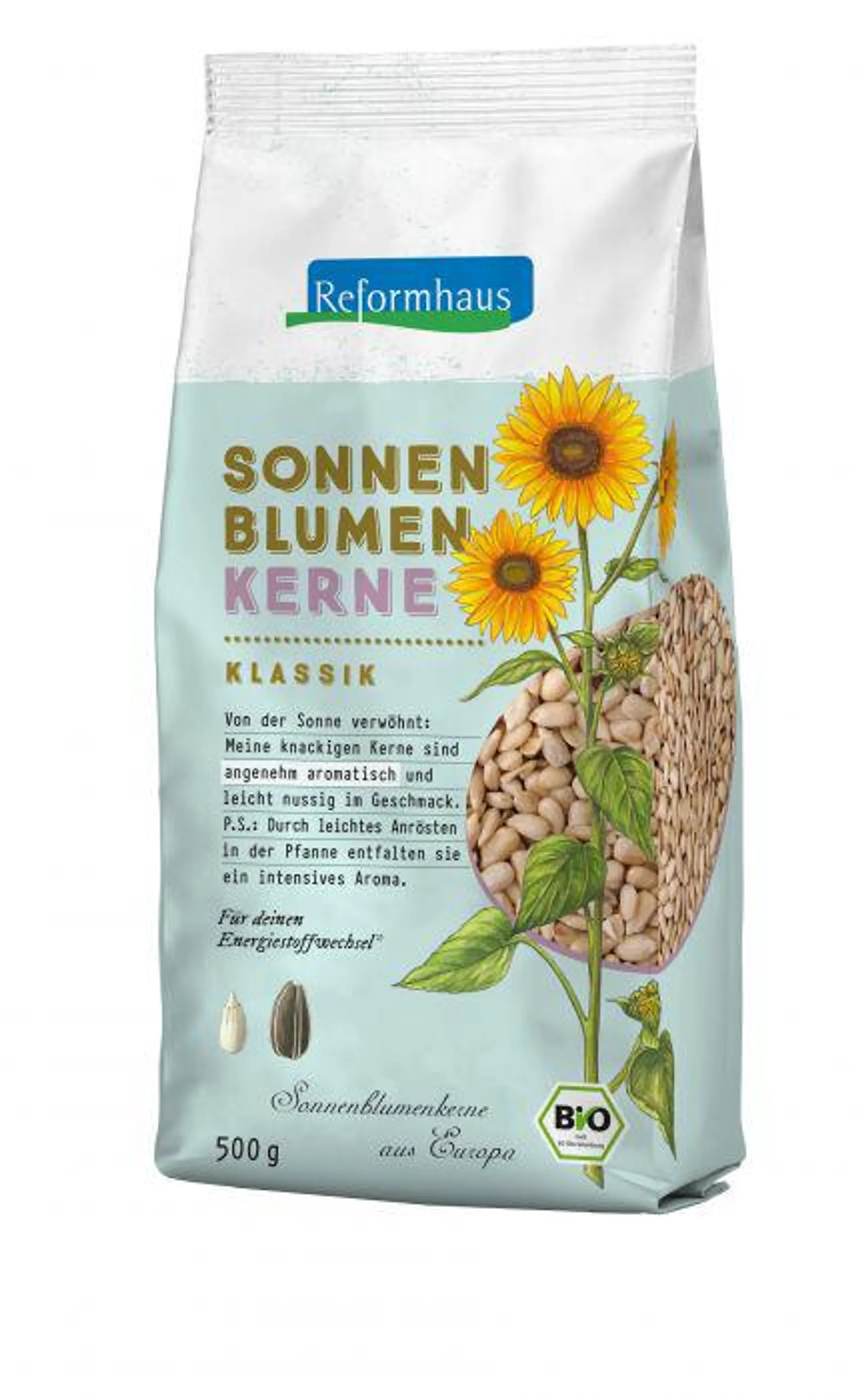 Reformhaus Sonnenblumenkerne Europa bio 500g