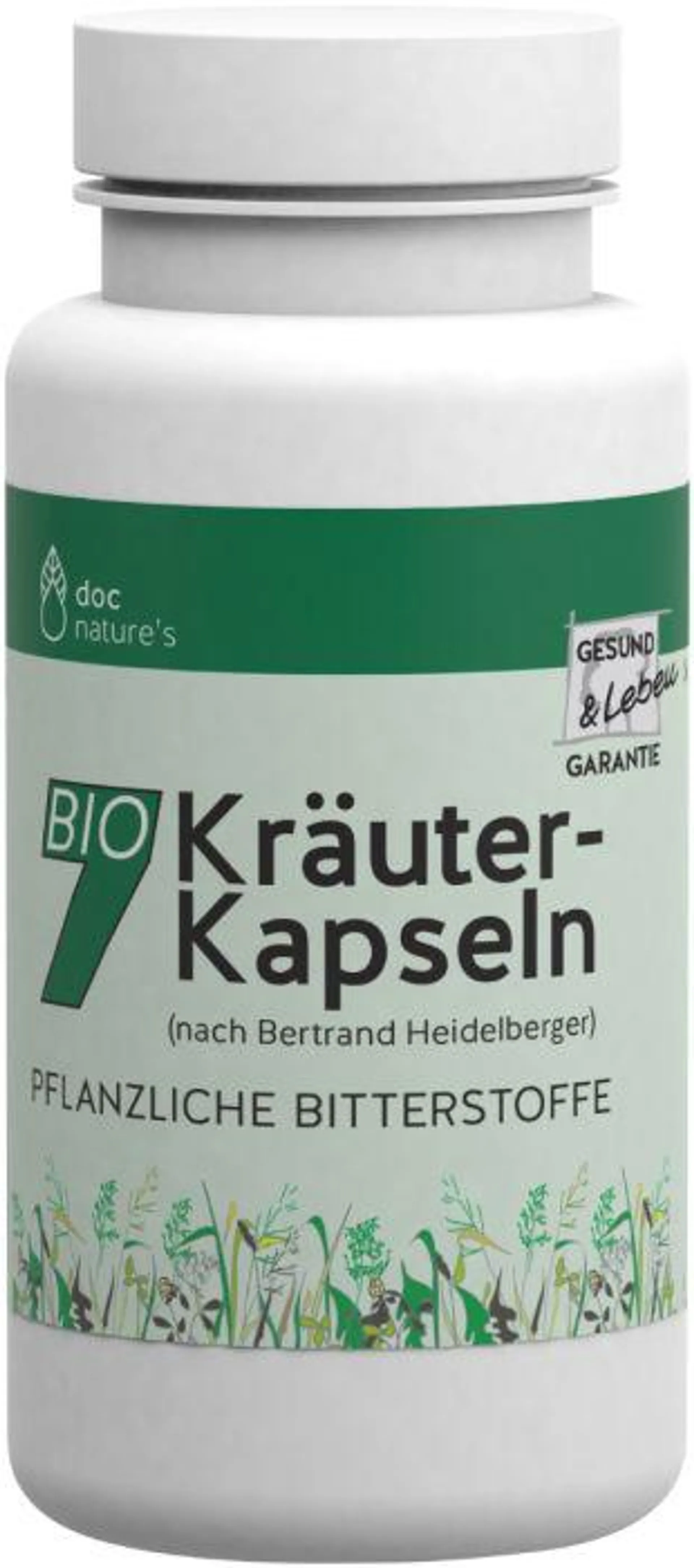 doc nature´s Bio 7-Kräuter-Pulver Kapseln 100 Stück