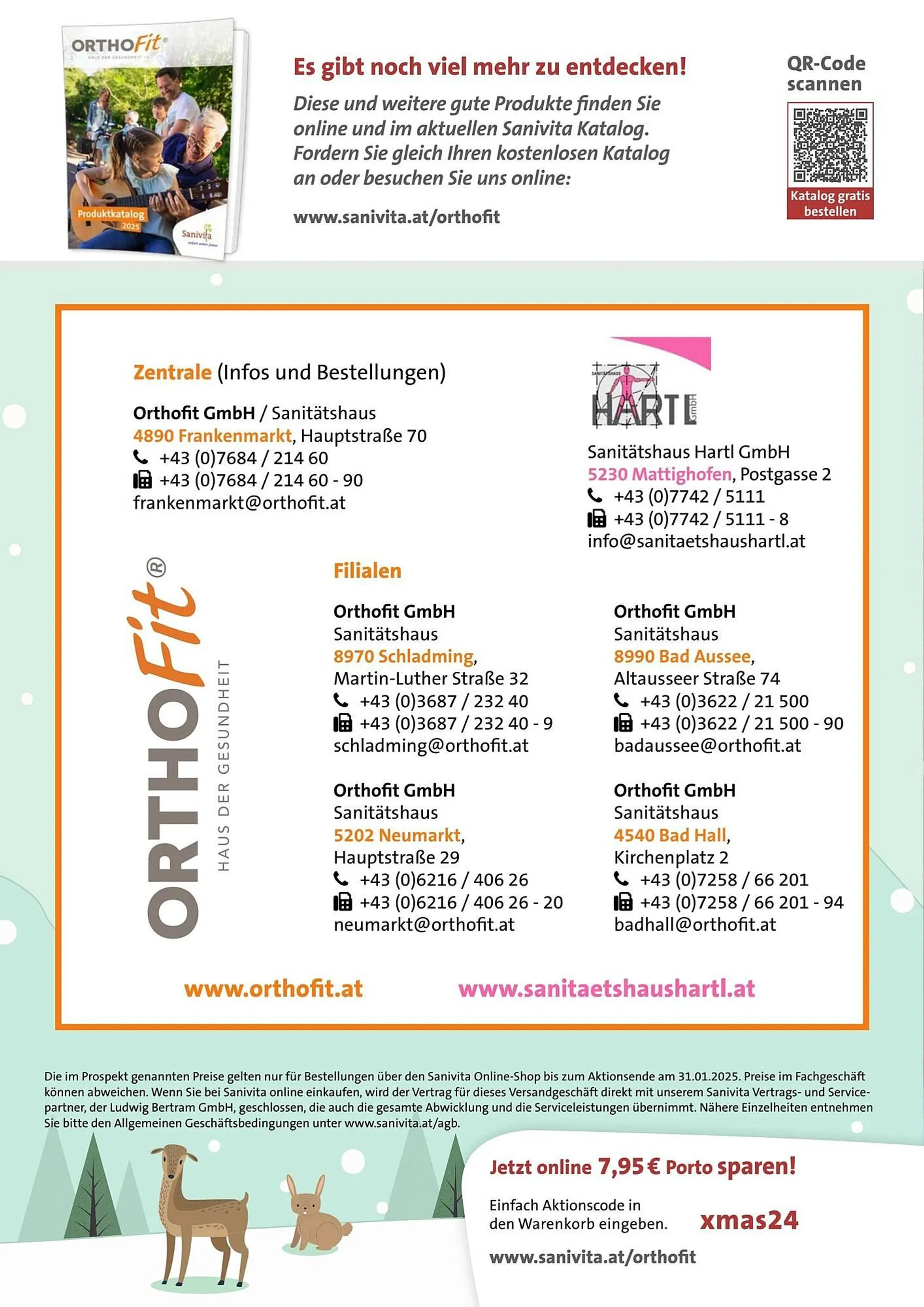 Orthofit Flugblatt von 13. November bis 1. Februar 2025 - Flugblätt seite  6
