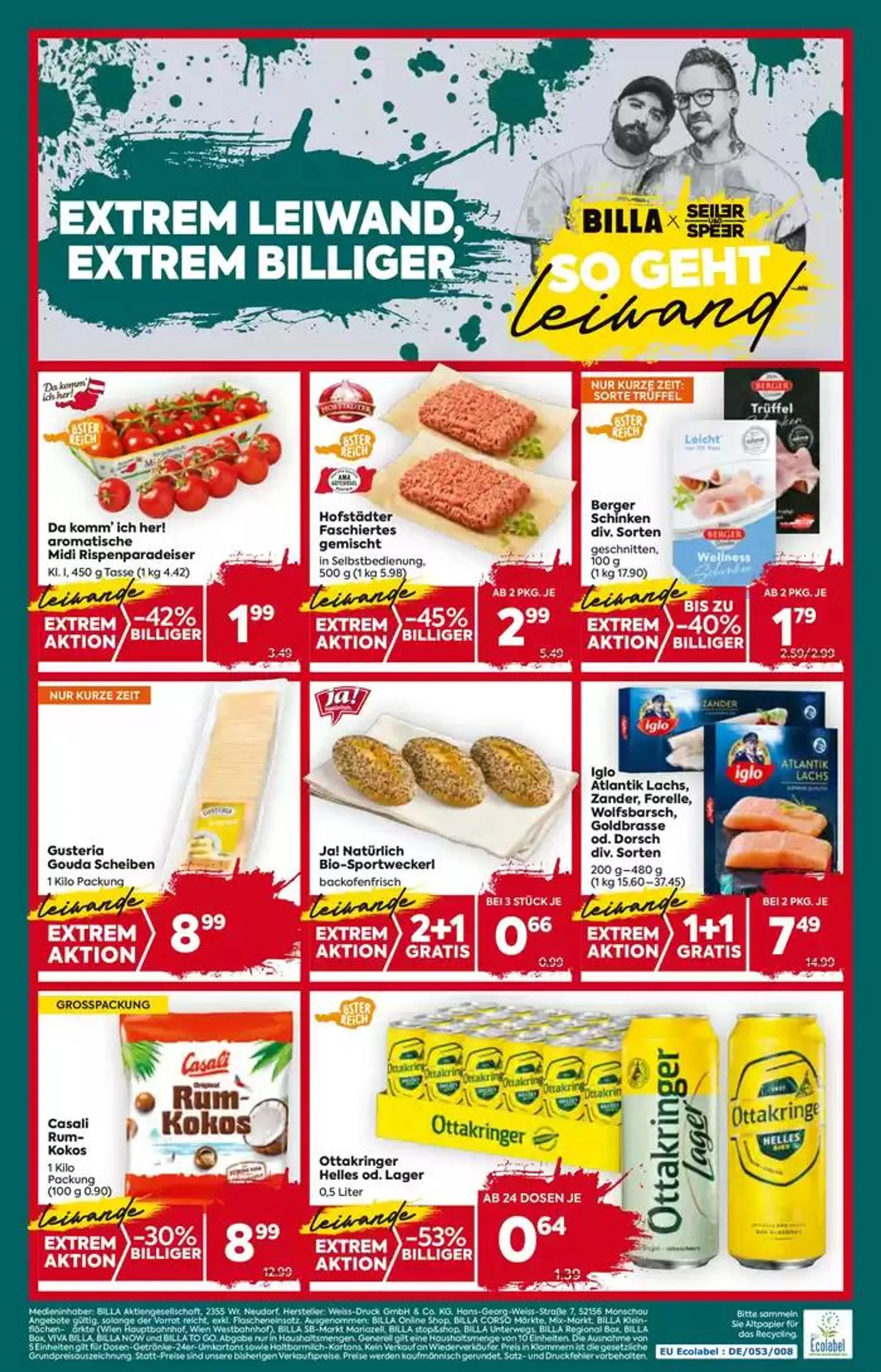 BILLA PLUS Flugblatt von 26. September bis 10. Oktober 2024 - Flugblätt seite  16