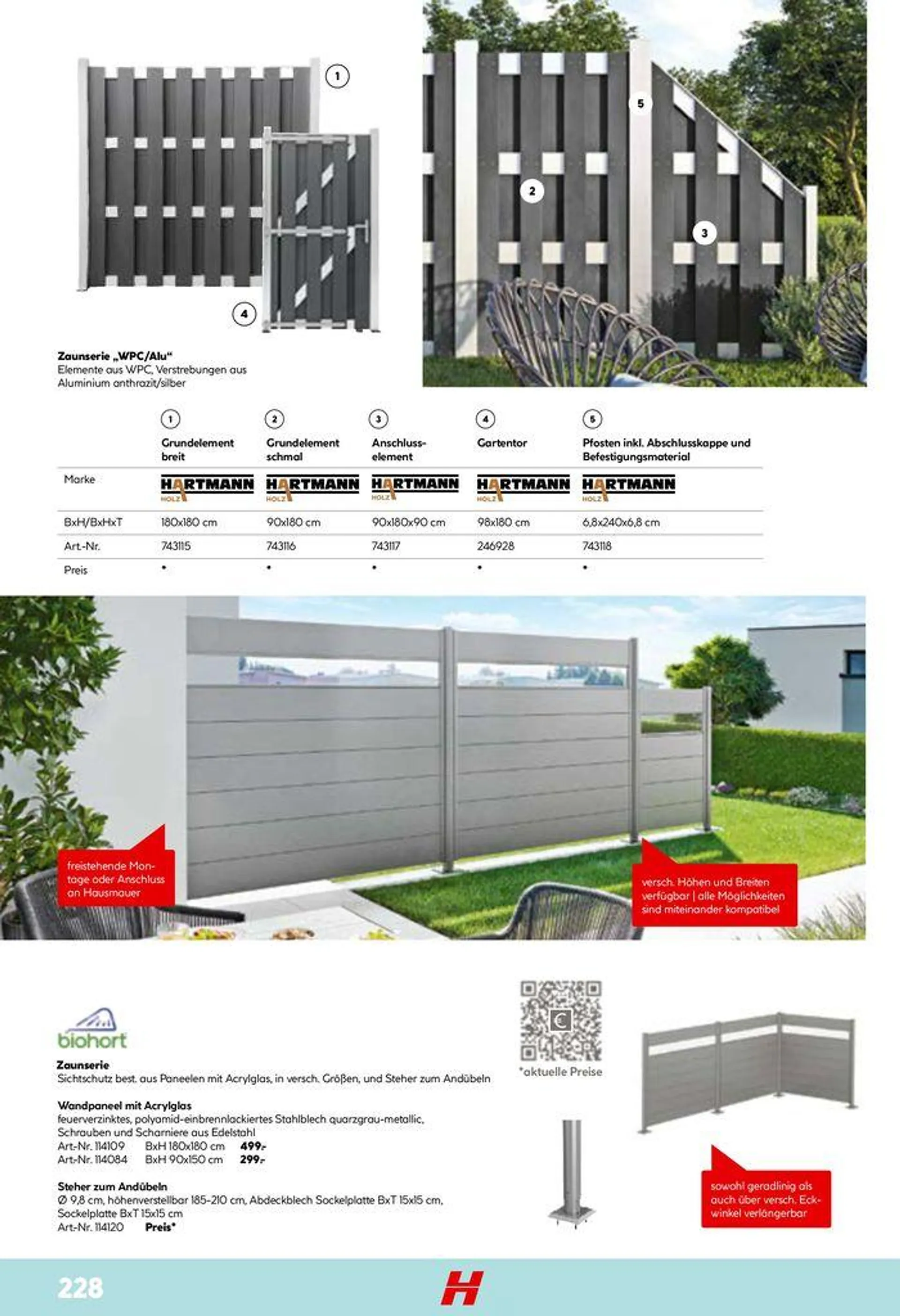 Gartenkatalog 2024 von 28. Mai bis 31. Dezember 2024 - Flugblätt seite  228