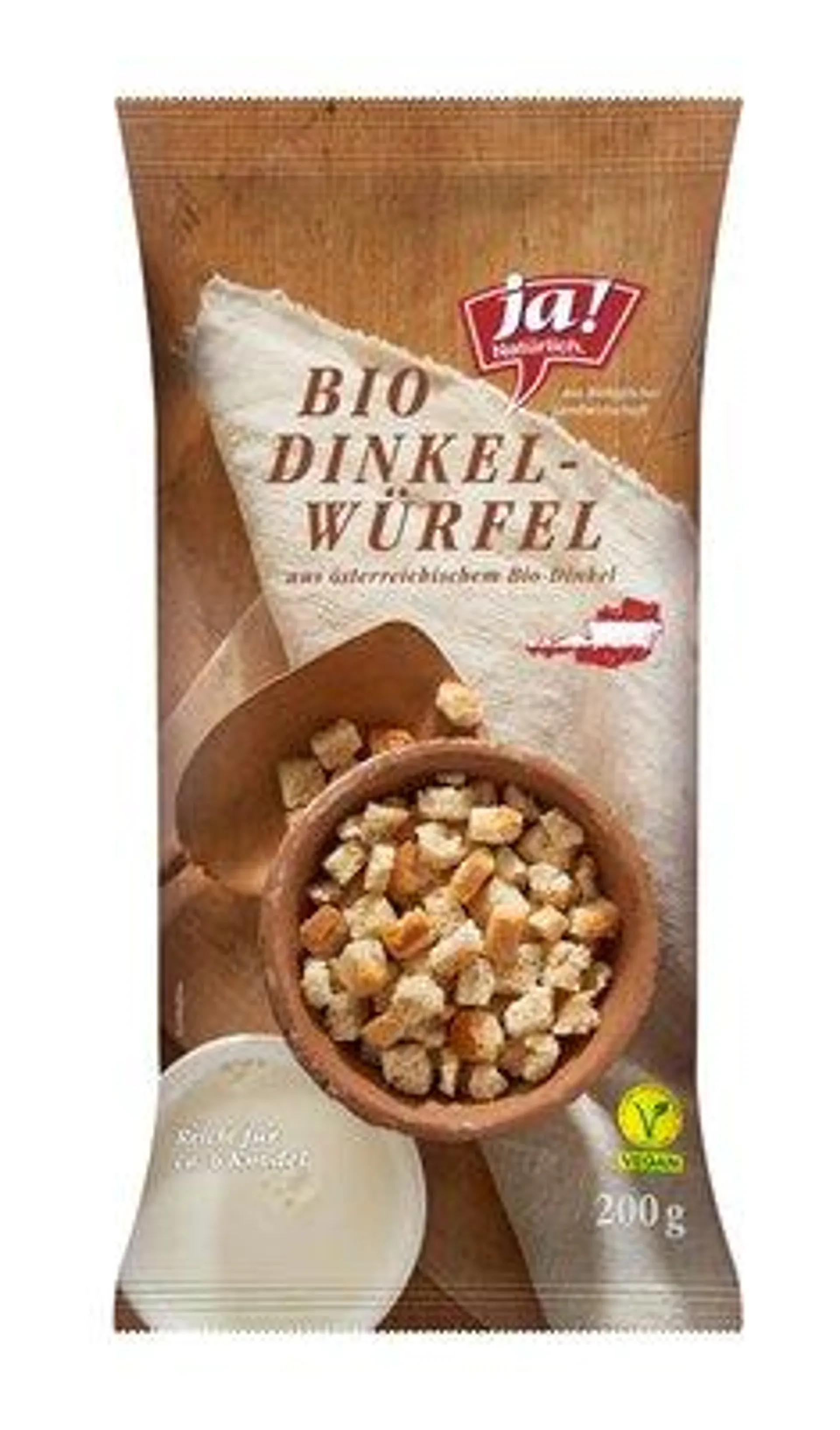 Ja! Natürlich Dinkelwürfel