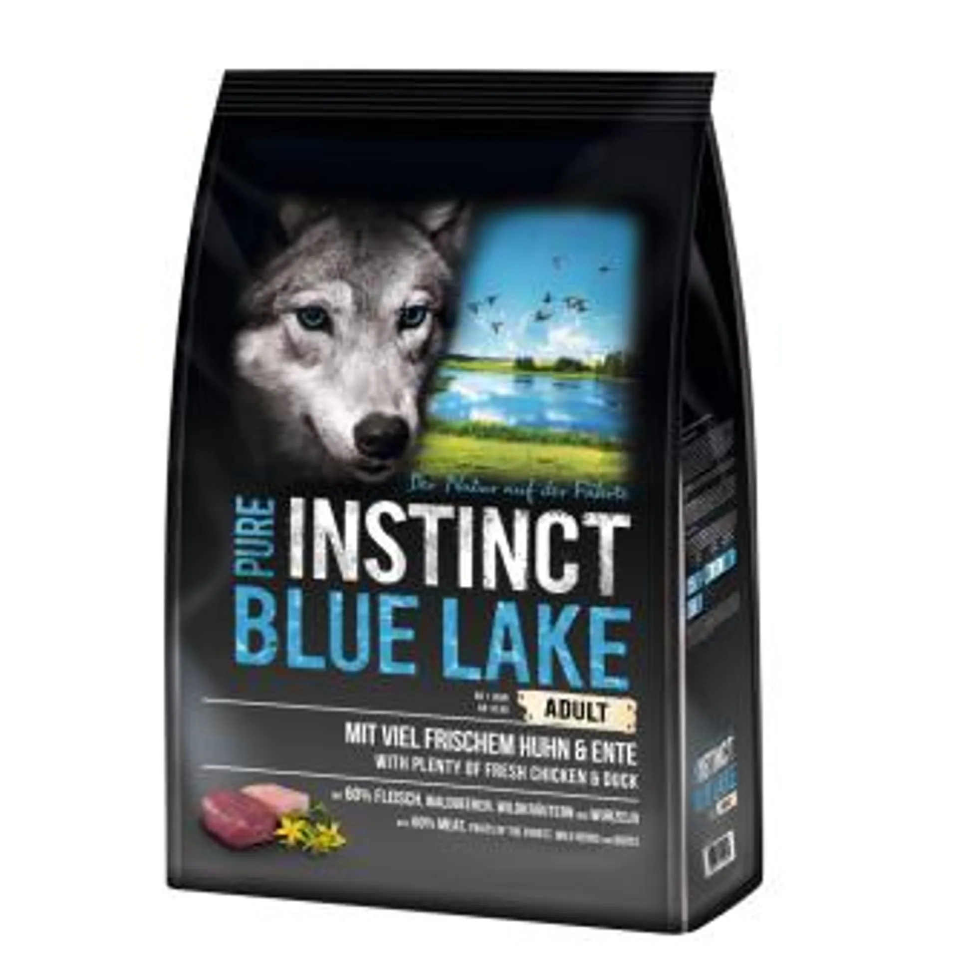 PURE INSTINCT Blue Lake 4kg mit Huhn und Ente