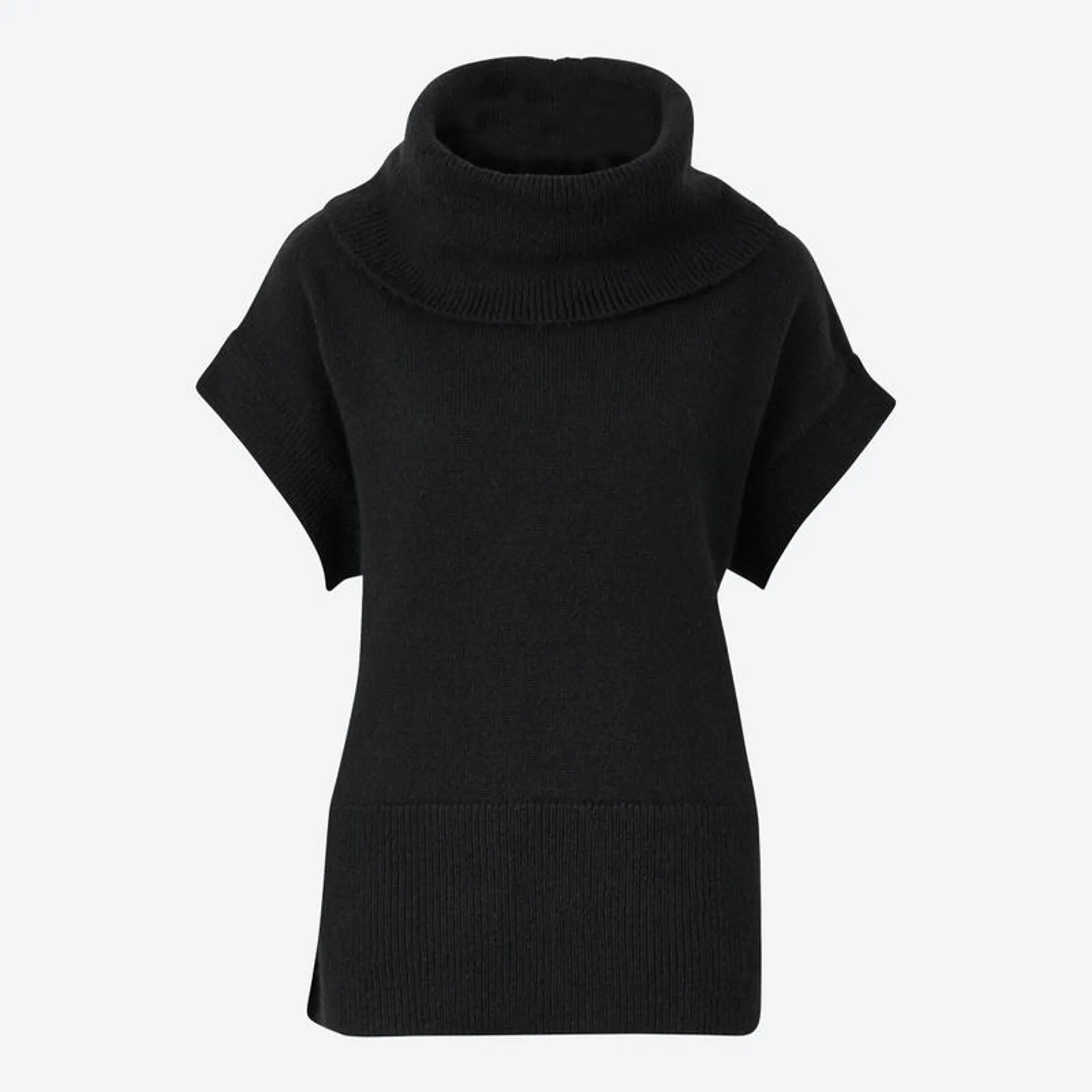 Damen-Pullover mit Seitenschlitzen