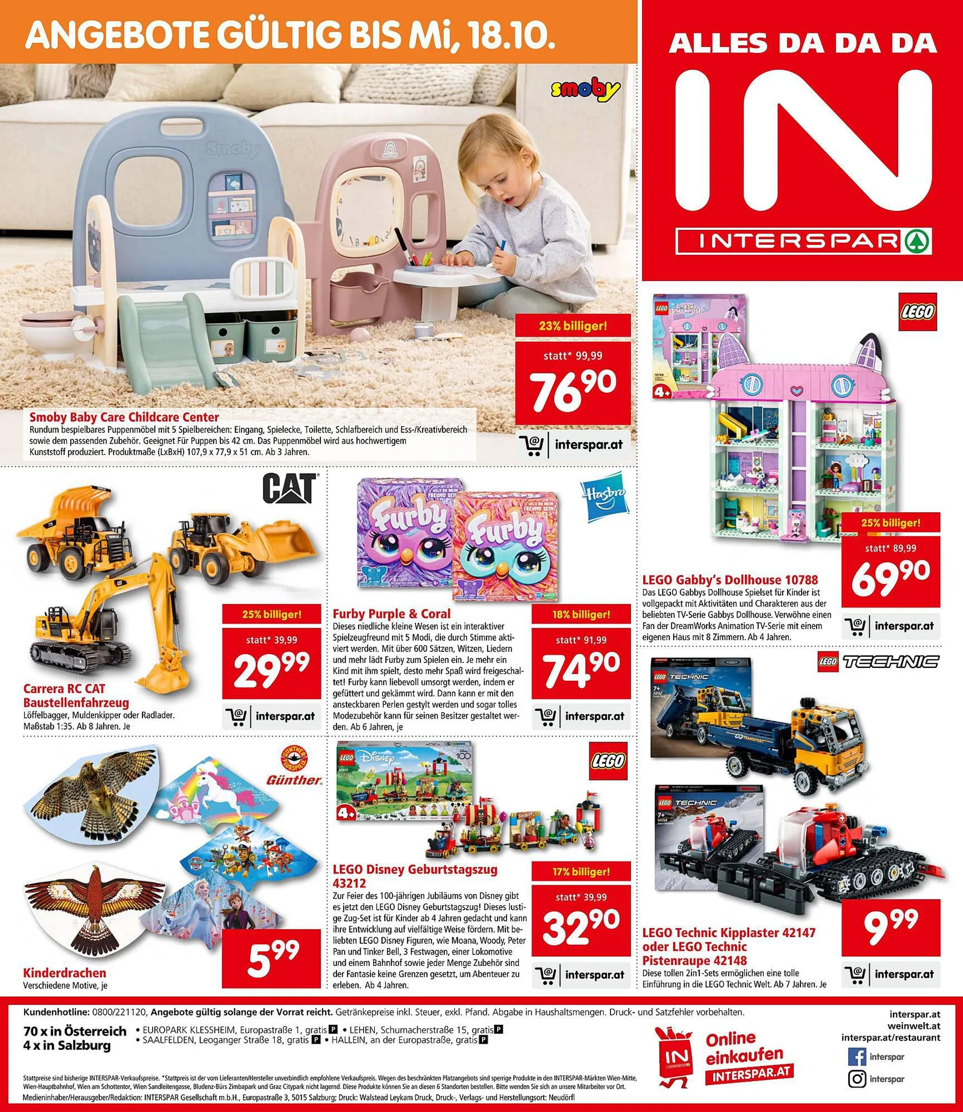 Interspar Flugblatt von 28. September bis 11. Oktober 2023 - Flugblätt seite  24
