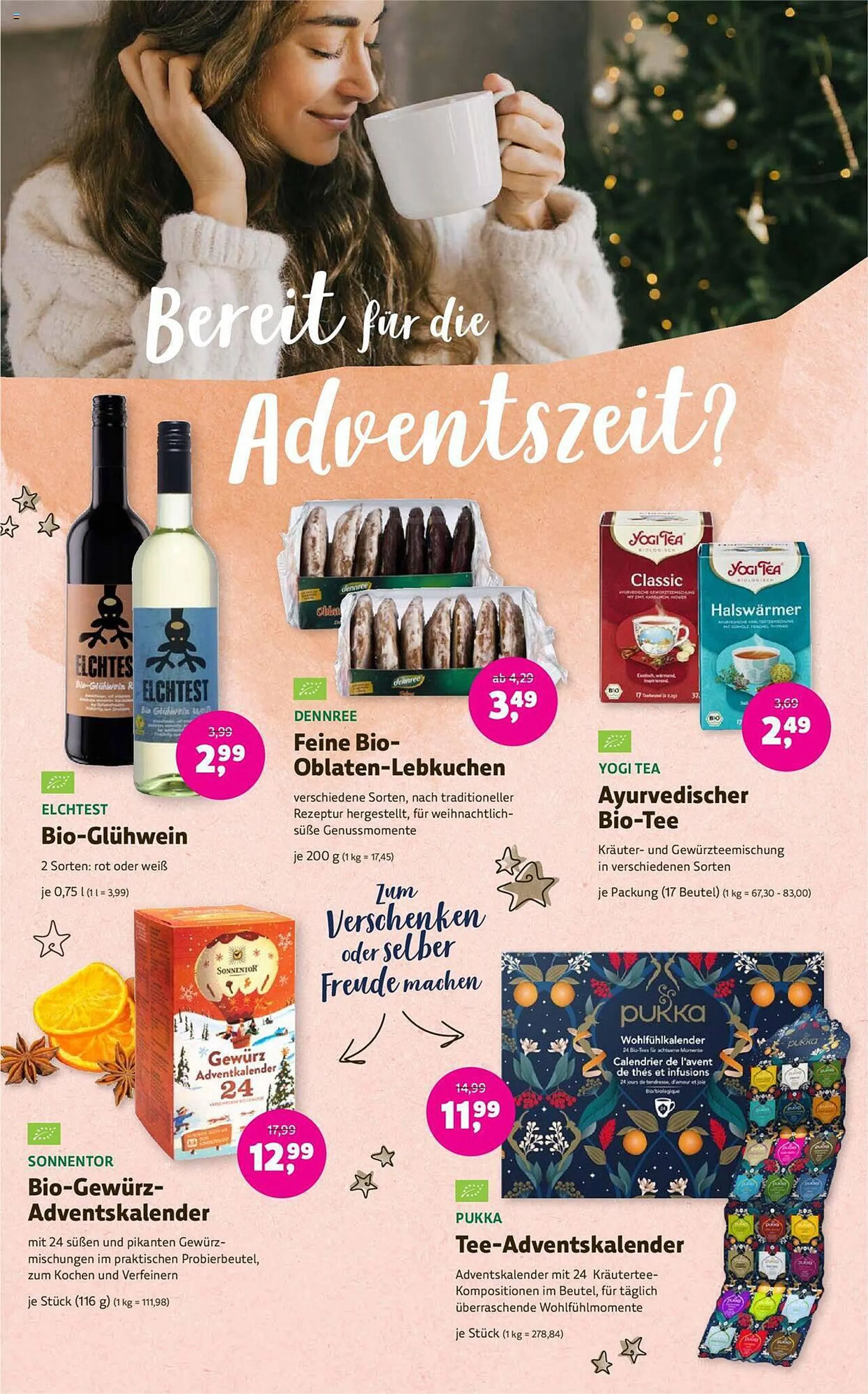 Denn's Biomarkt Flugblatt von 8. November bis 21. November 2023 - Flugblätt seite  14