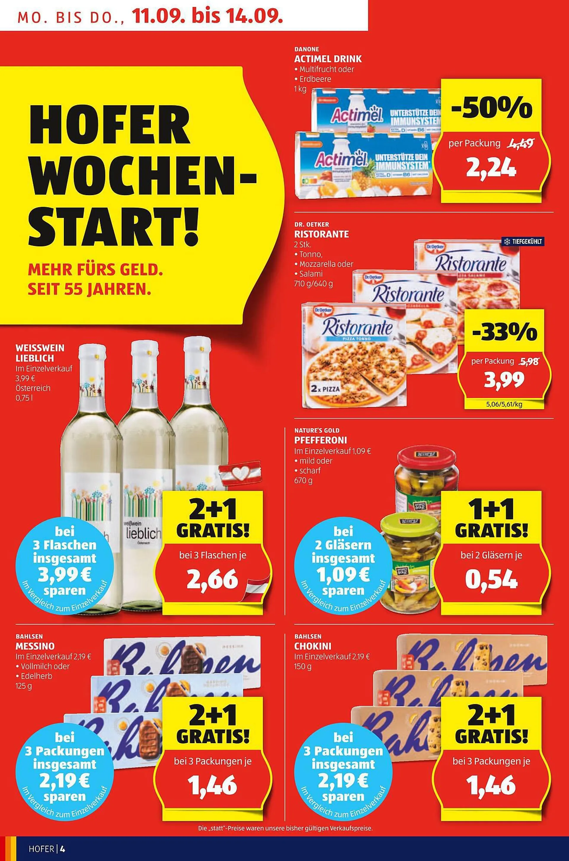 Hofer Flugblatt von 8. September bis 14. September 2023 - Flugblätt seite  4