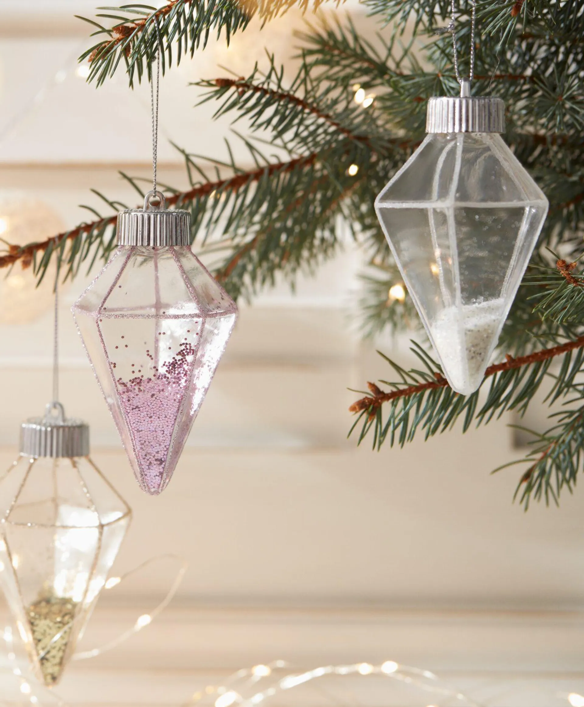 Christbaumschmuck, 3er-Set