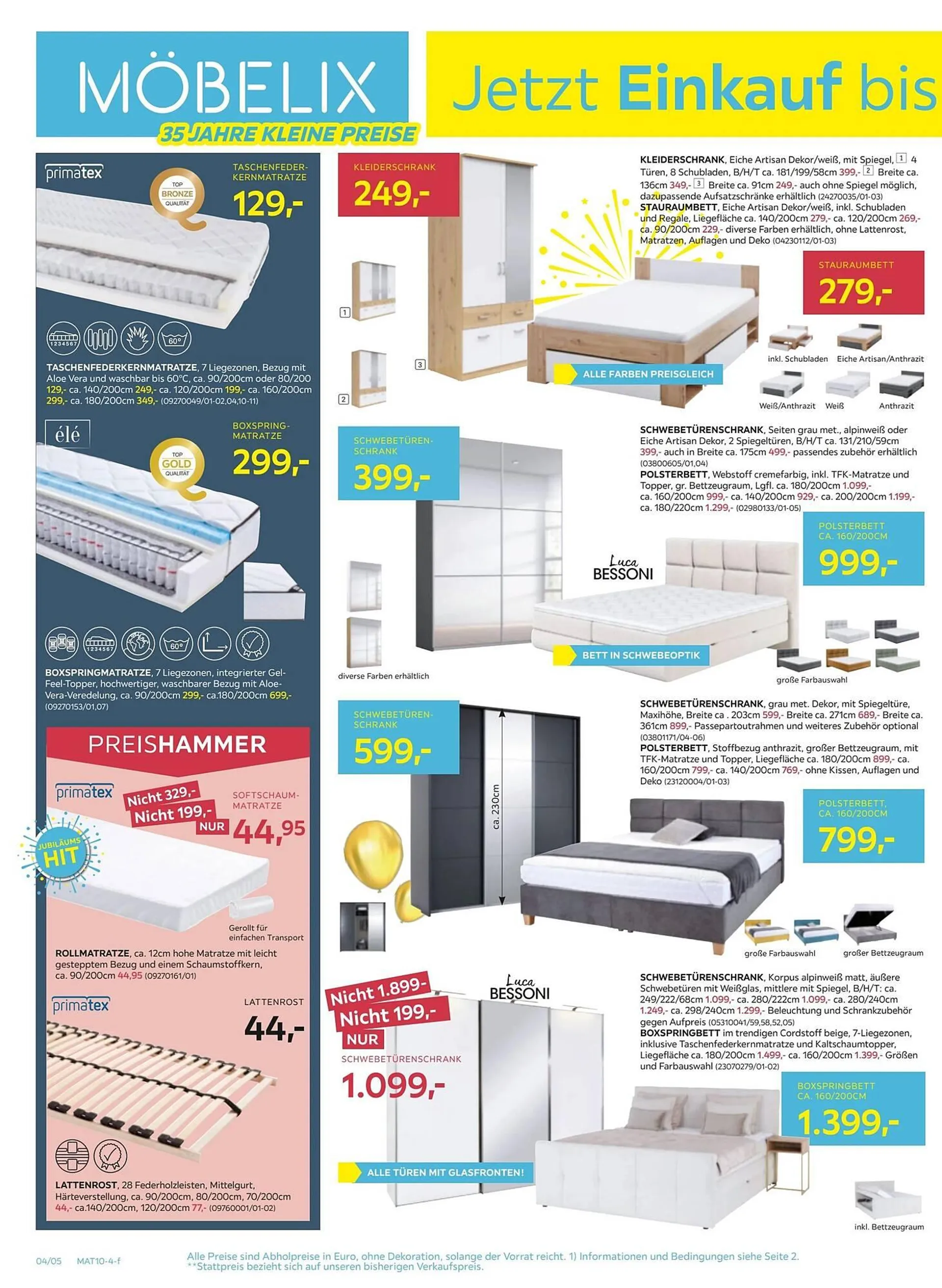Möbelix Flugblatt von 23. September bis 2. Oktober 2024 - Flugblätt seite  4