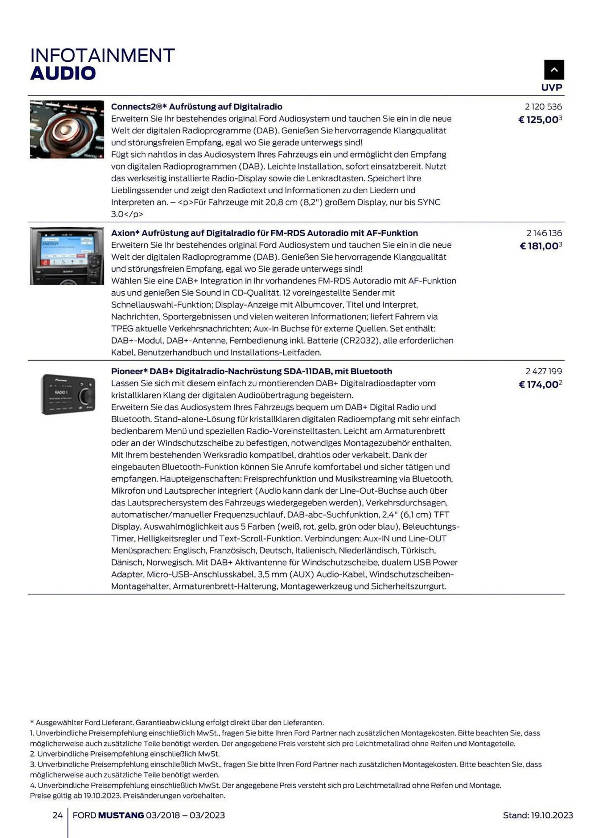 Ford Flugblatt von 2. November bis 2. November 2024 - Flugblätt seite  24