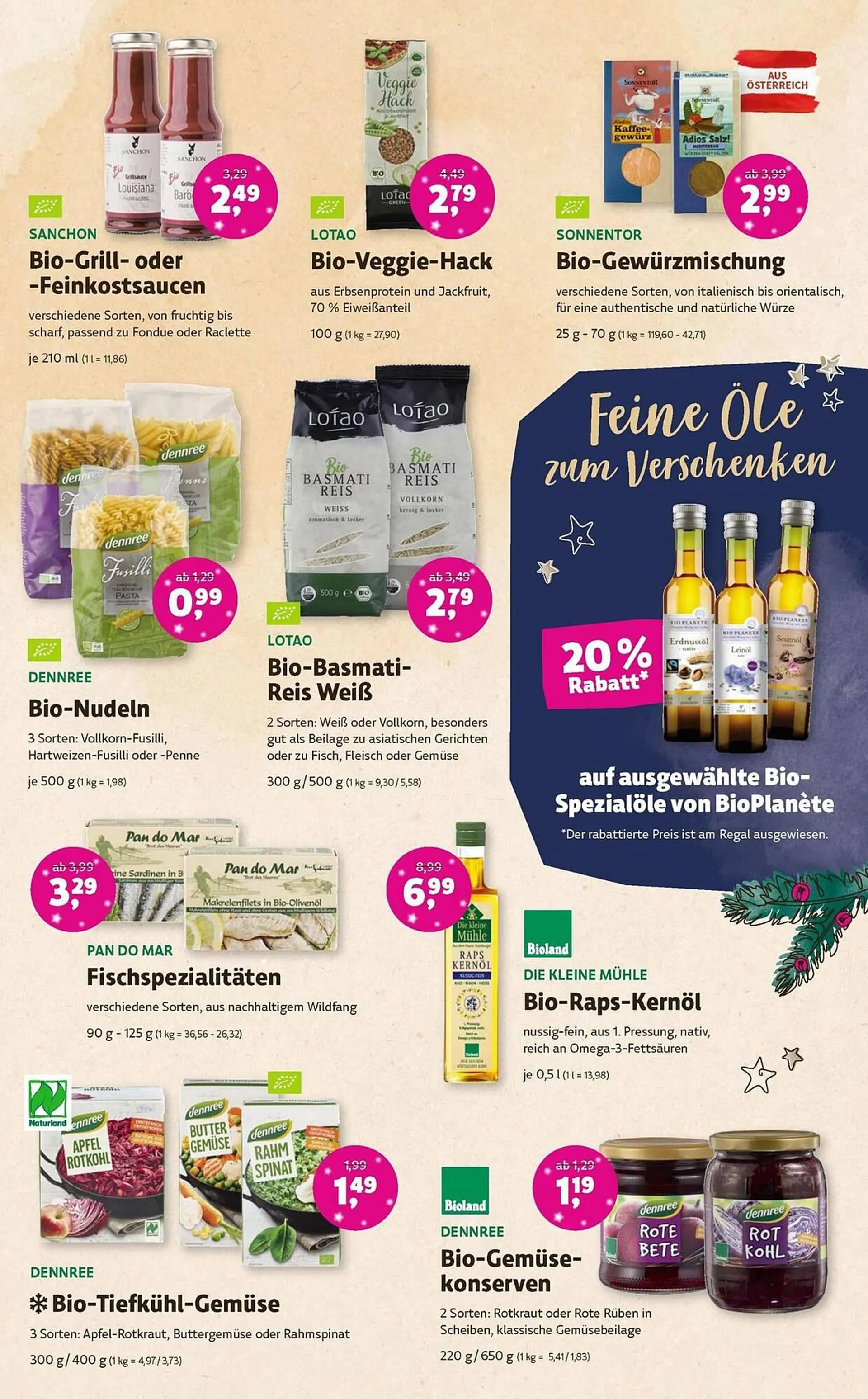 Denn's Biomarkt Flugblatt von 6. Dezember bis 16. Dezember 2023 - Flugblätt seite  5