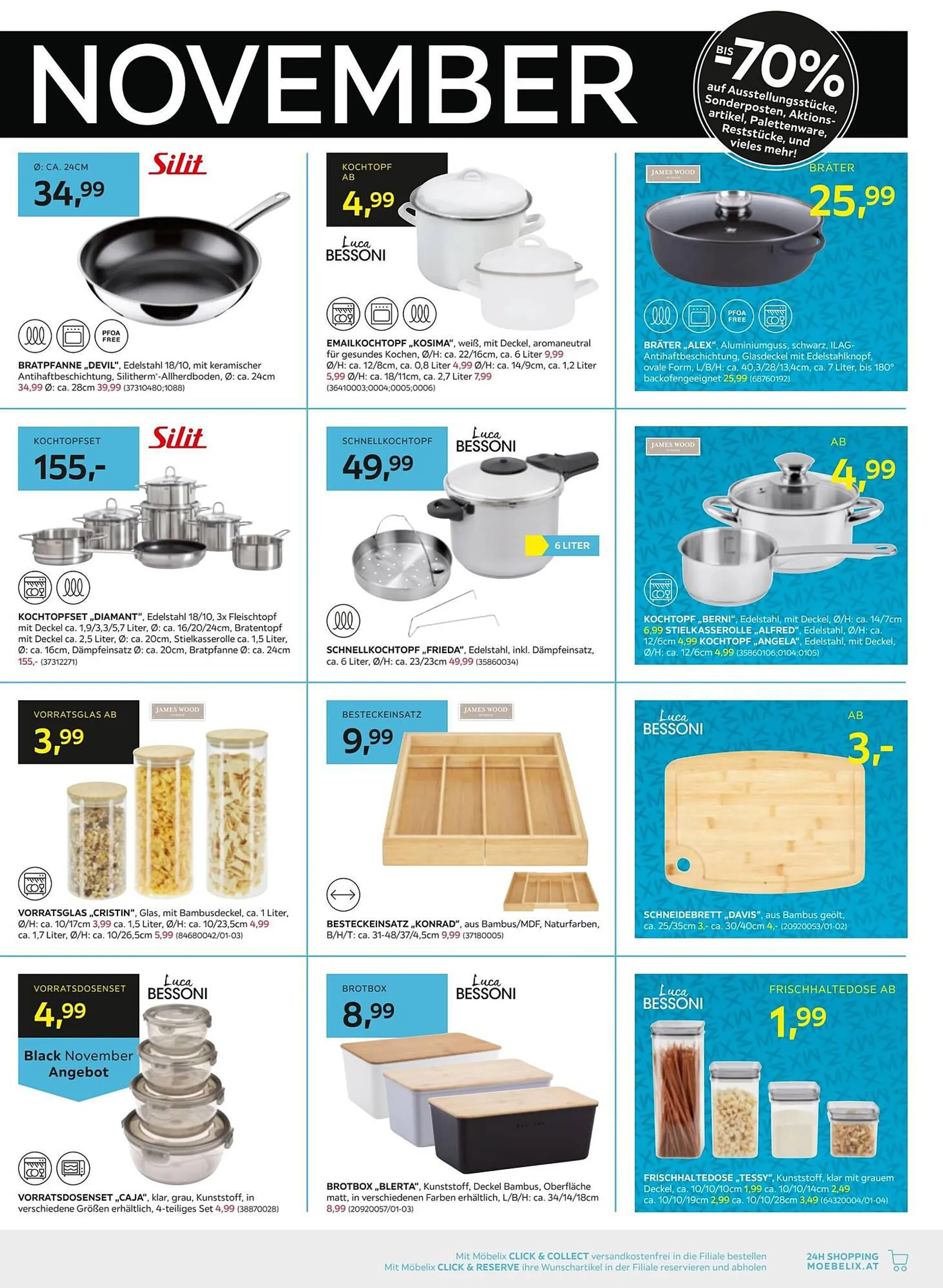 Möbelix Flugblatt von 19. November bis 28. November 2023 - Flugblätt seite  3