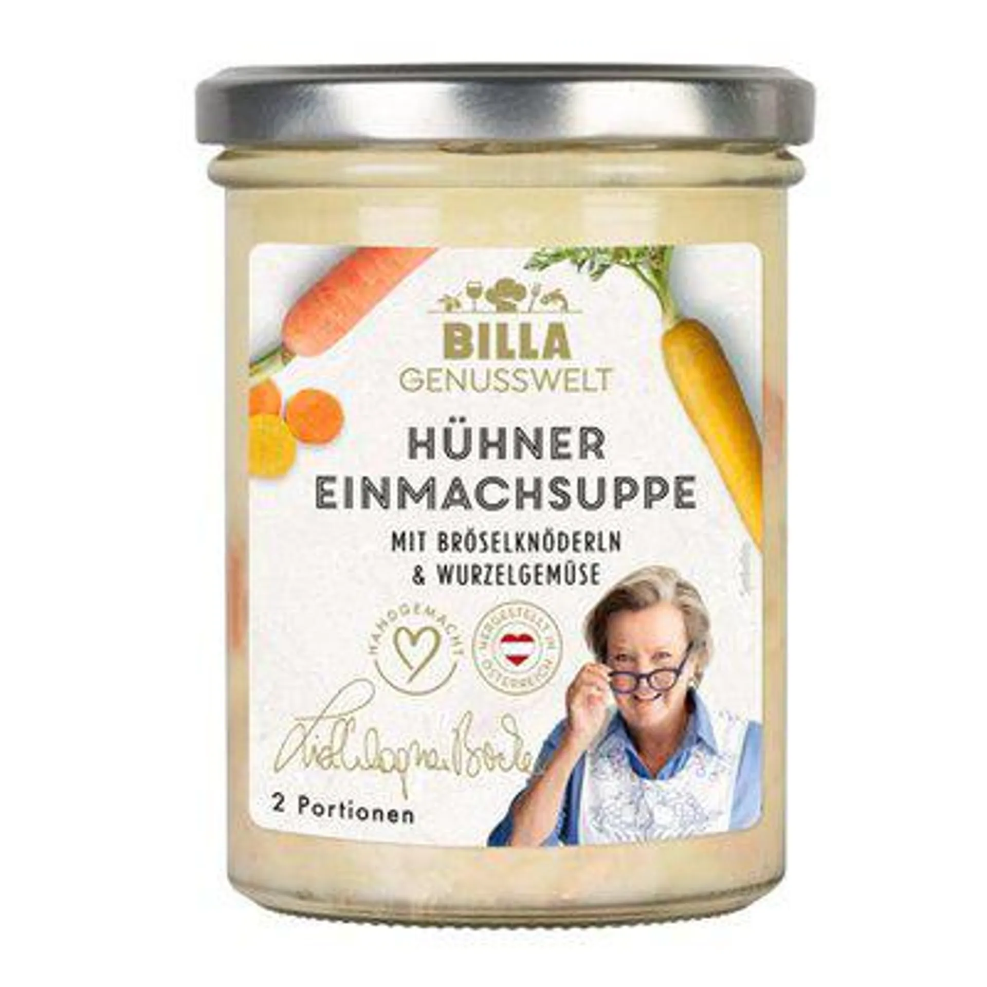 BILLA Genusswelt Hühnereinmachsuppe