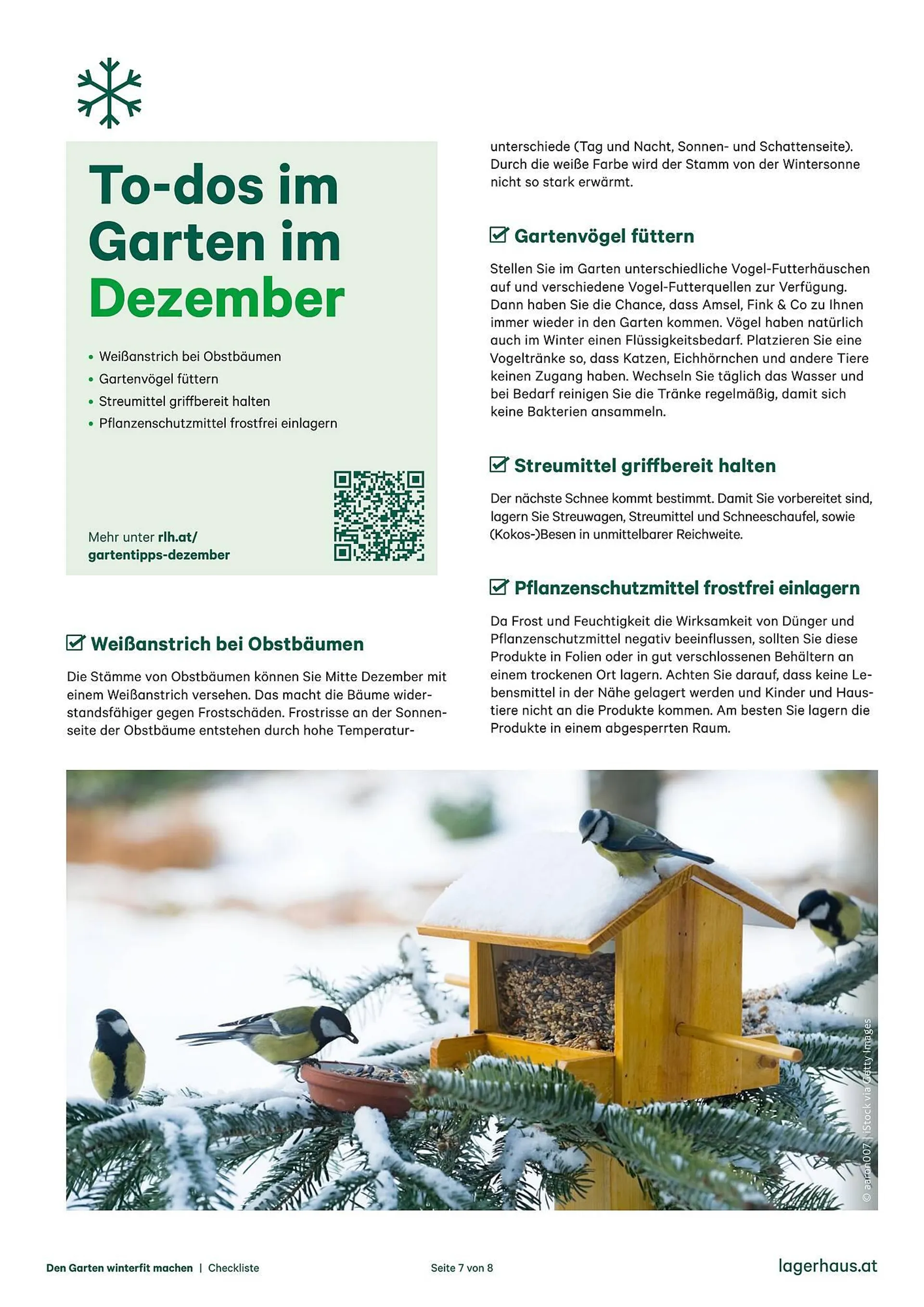 Lagerhaus Flugblatt von 27. September bis 30. Dezember 2023 - Flugblätt seite  7