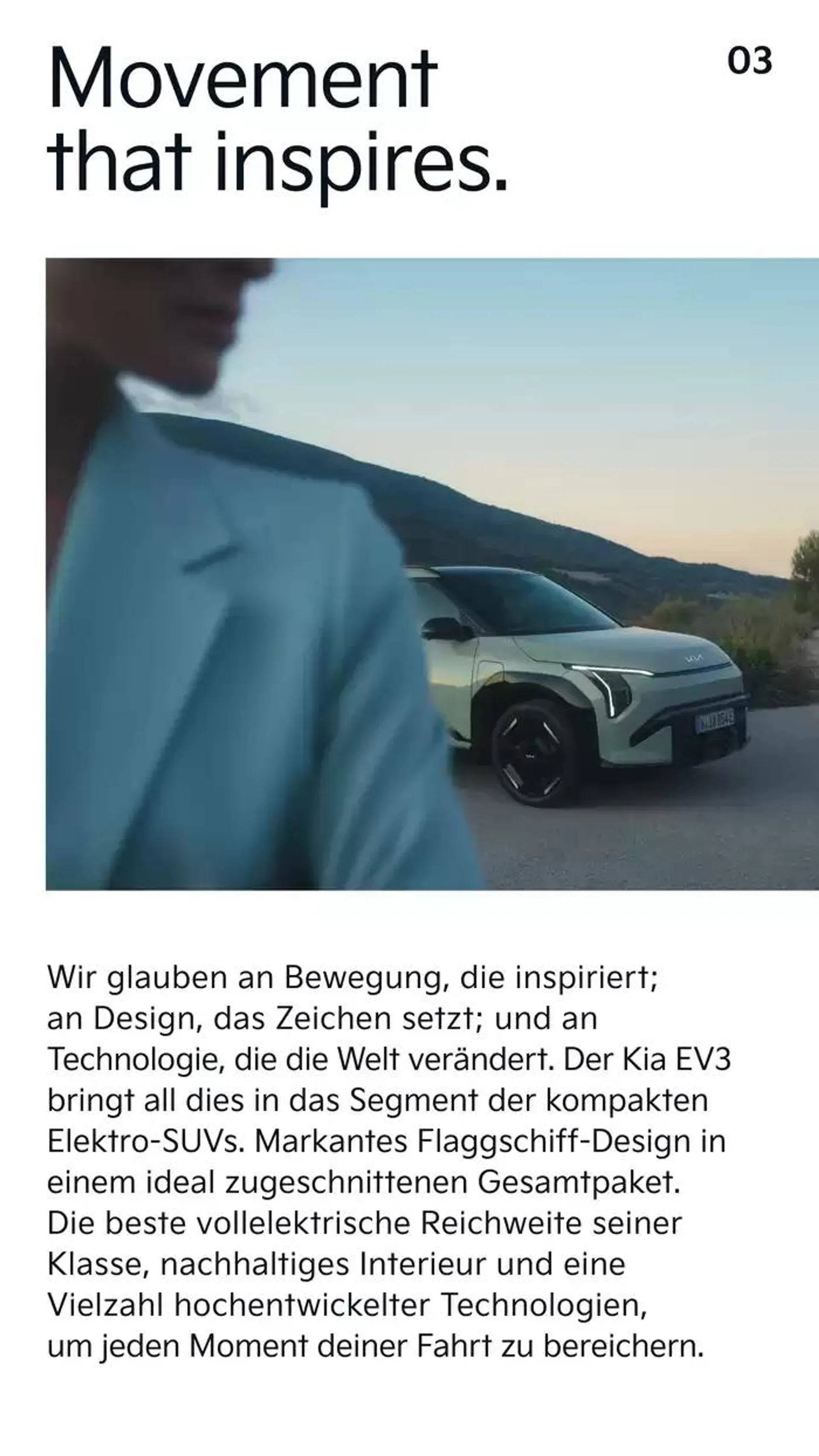 Kia EV3 von 10. Oktober bis 10. Oktober 2025 - Flugblätt seite  3