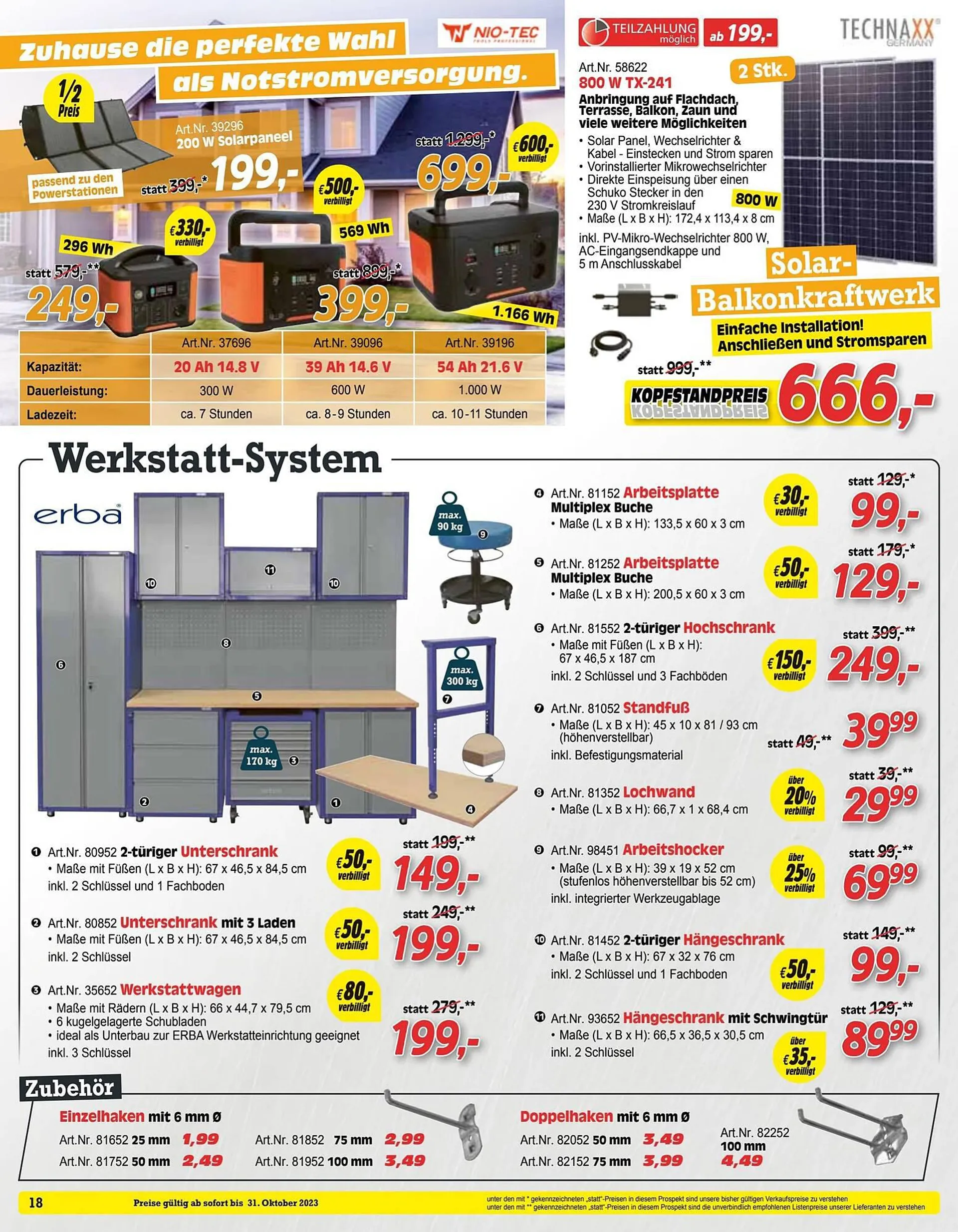 Zgonc Flugblatt von 15. Oktober bis 31. Oktober 2023 - Flugblätt seite  18