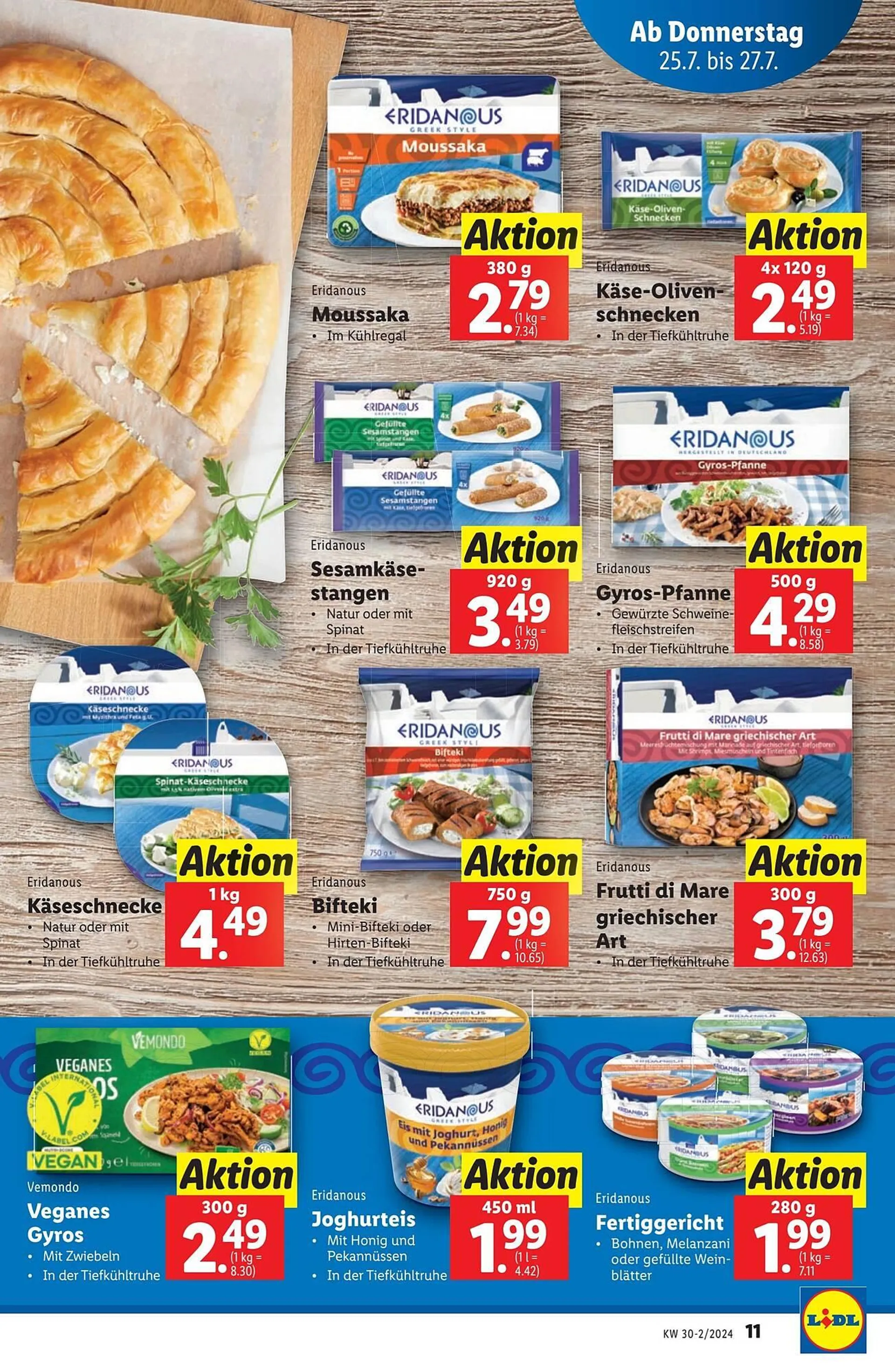 Lidl Flugblatt von 24. Juli bis 31. Juli 2024 - Flugblätt seite  11