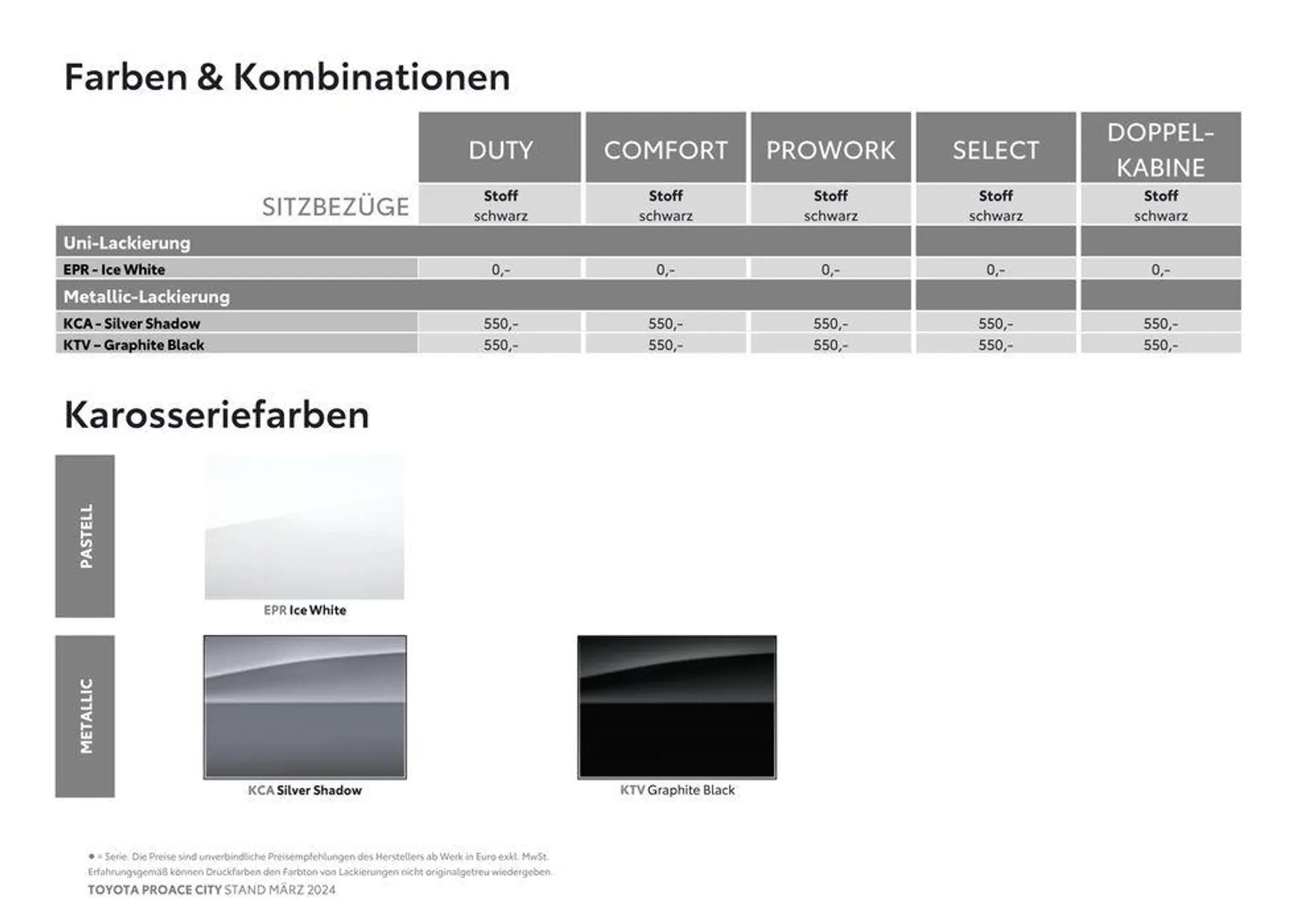 Toyota Proace City & Proace City Electric von 14. März bis 14. März 2025 - Flugblätt seite  11