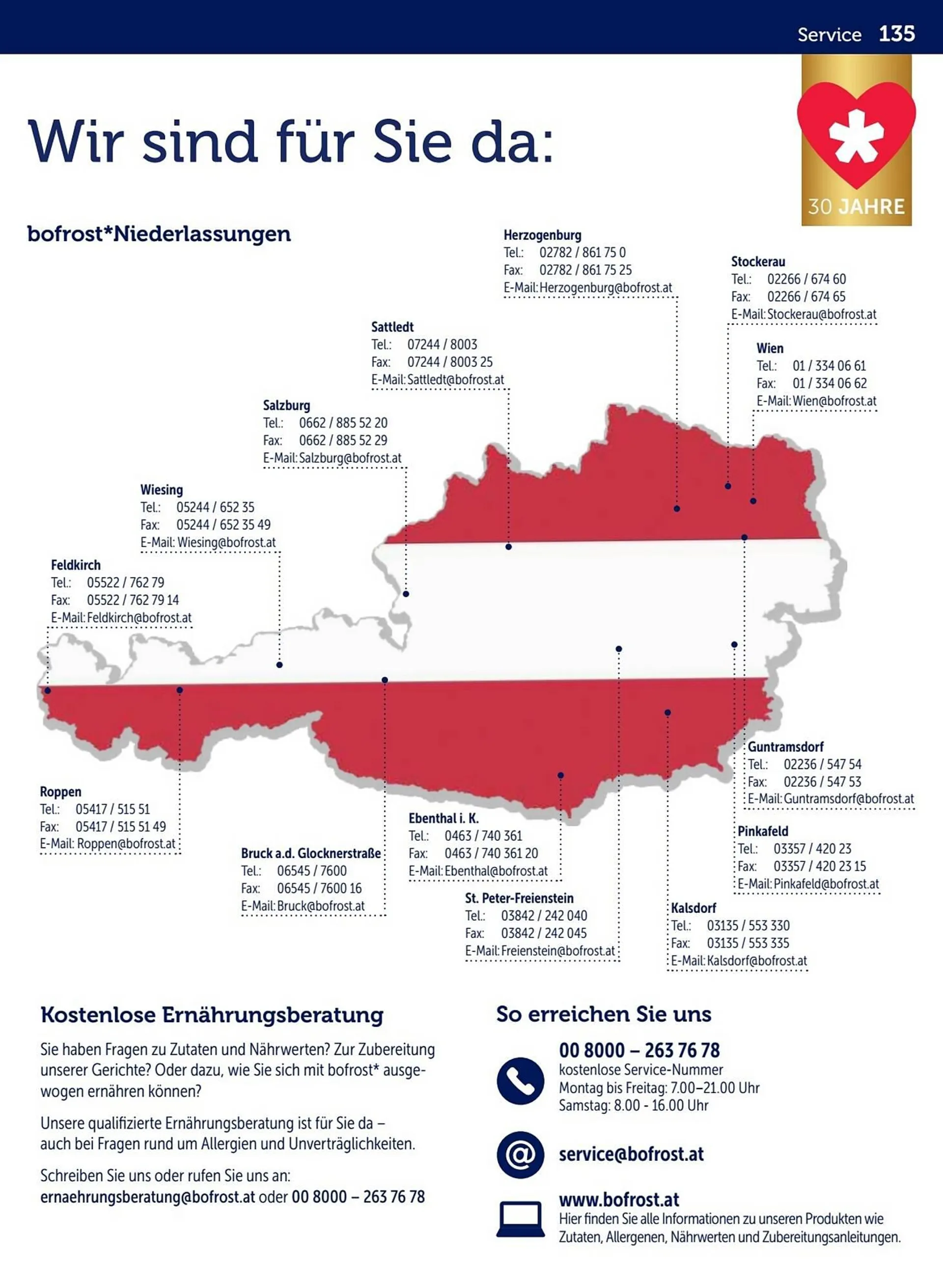 Bofrost Flugblatt von 25. September bis 29. Februar 2024 - Flugblätt seite  135