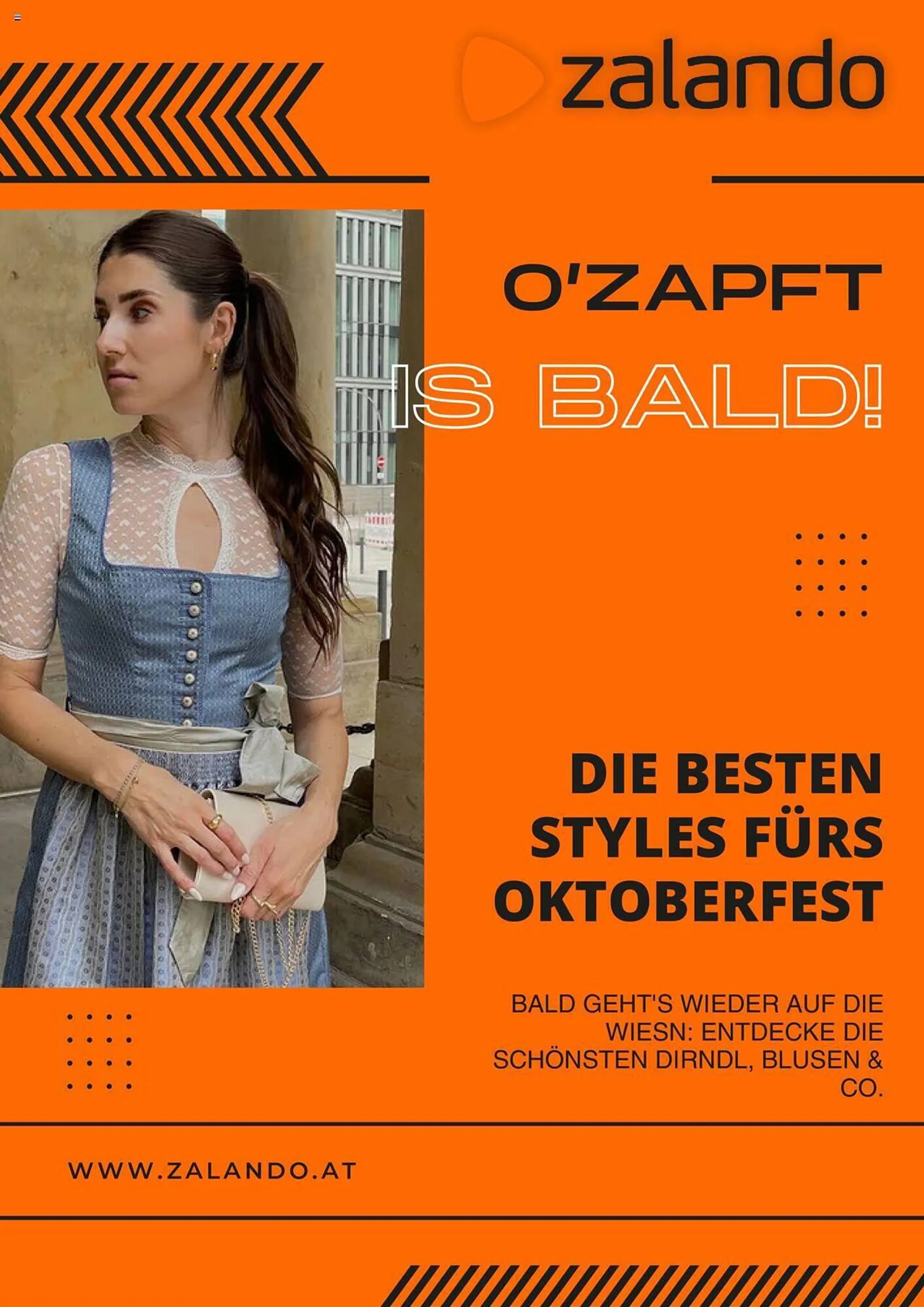 Zalando Flugblatt von 1. September bis 30. September 2023 - Flugblätt seite  1
