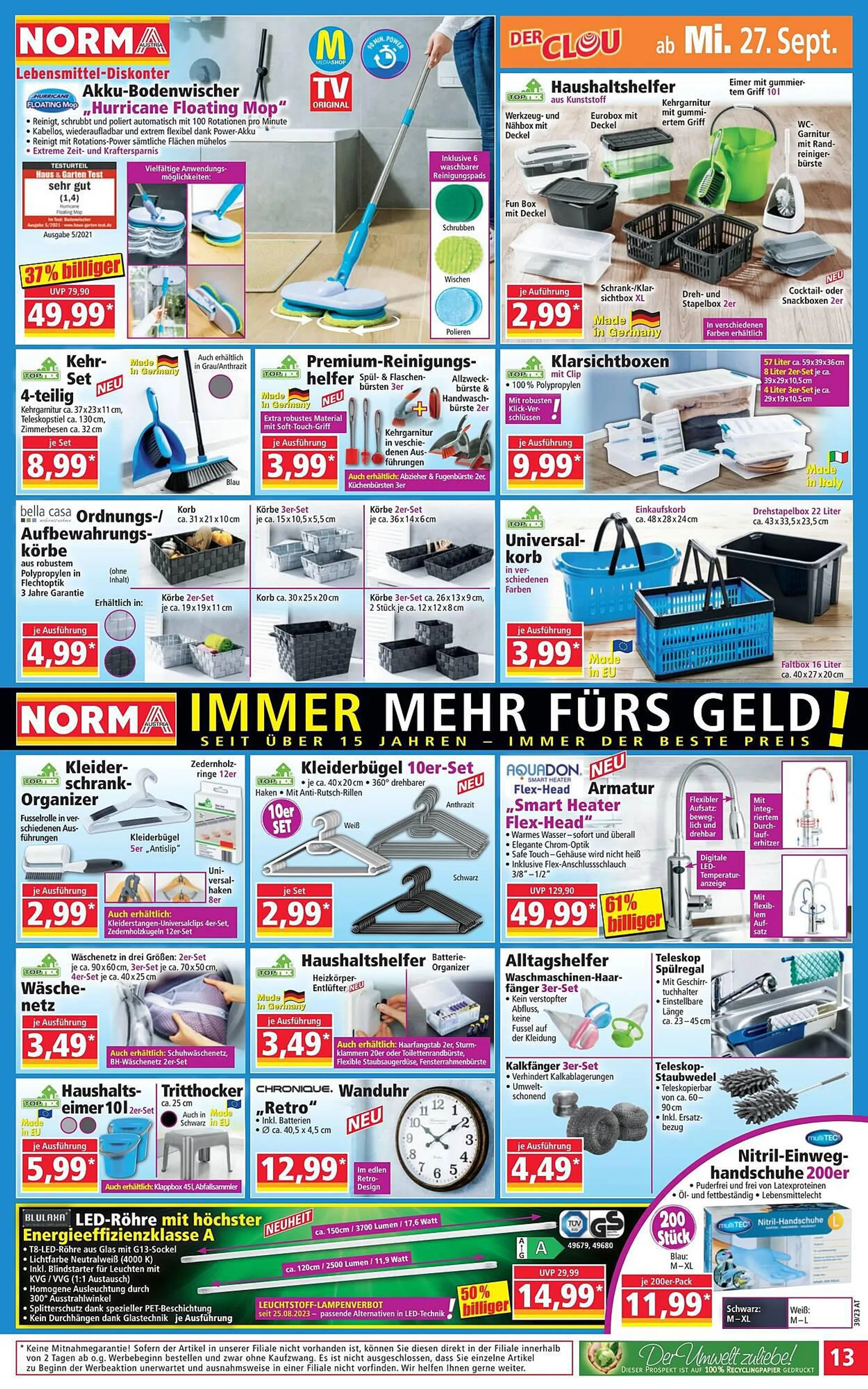 Norma Flugblatt von 24. September bis 30. September 2023 - Flugblätt seite  13