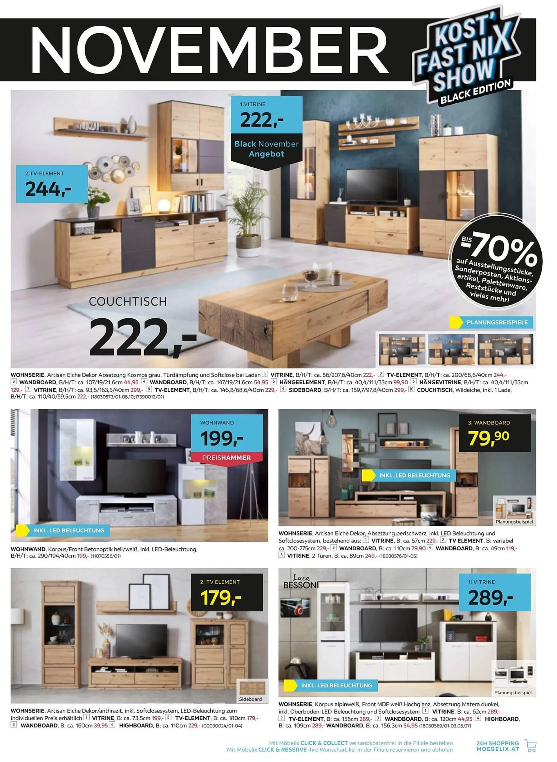 Möbelix Flugblatt von 28. Oktober bis 6. November 2024 - Flugblätt seite  7
