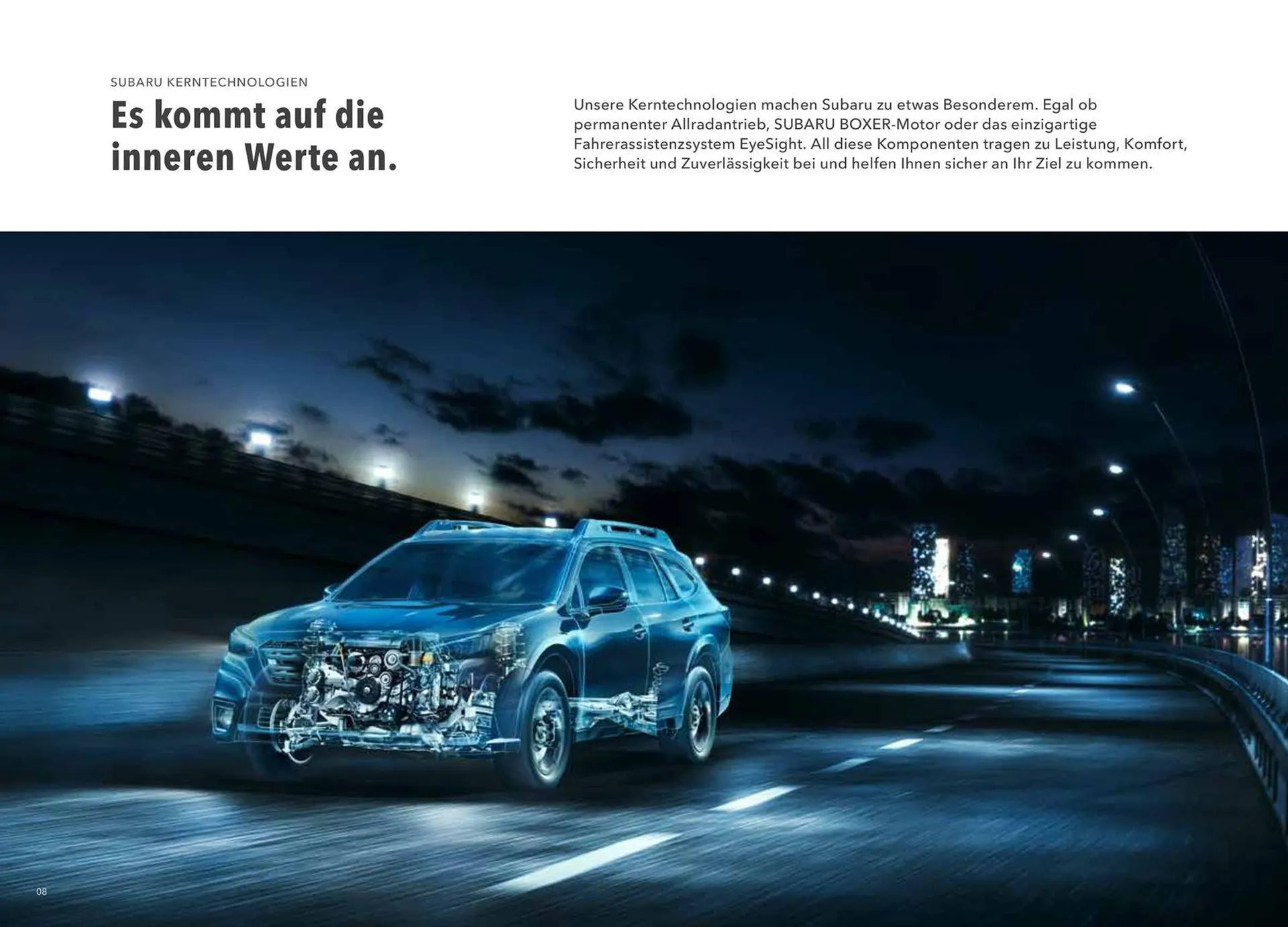 Subaru Outback Flugblatt von 3. November bis 3. November 2024 - Flugblätt seite  8