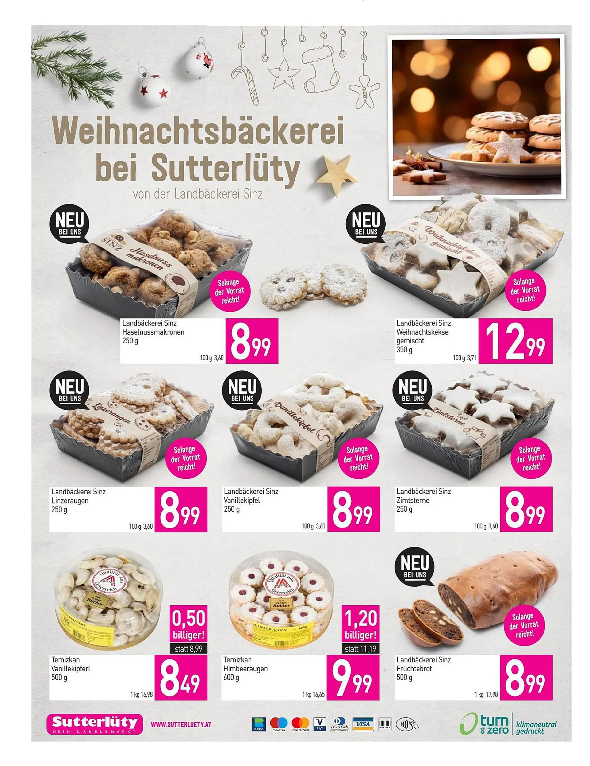 Sutterlüty Flugblatt von 30. November bis 5. Dezember 2023 - Flugblätt seite  20