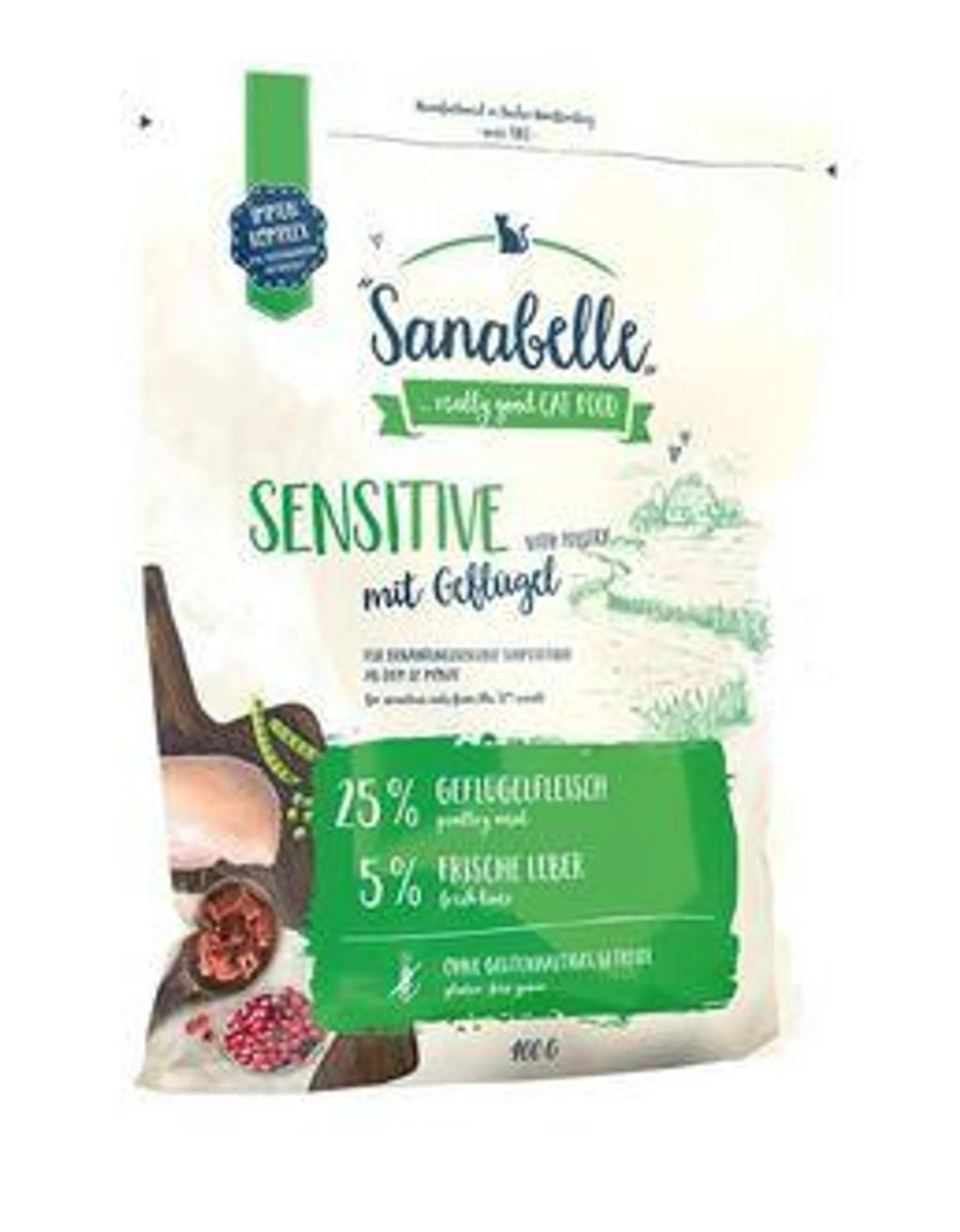 Sanabelle Adult Sensitive mit Geflügel 400g