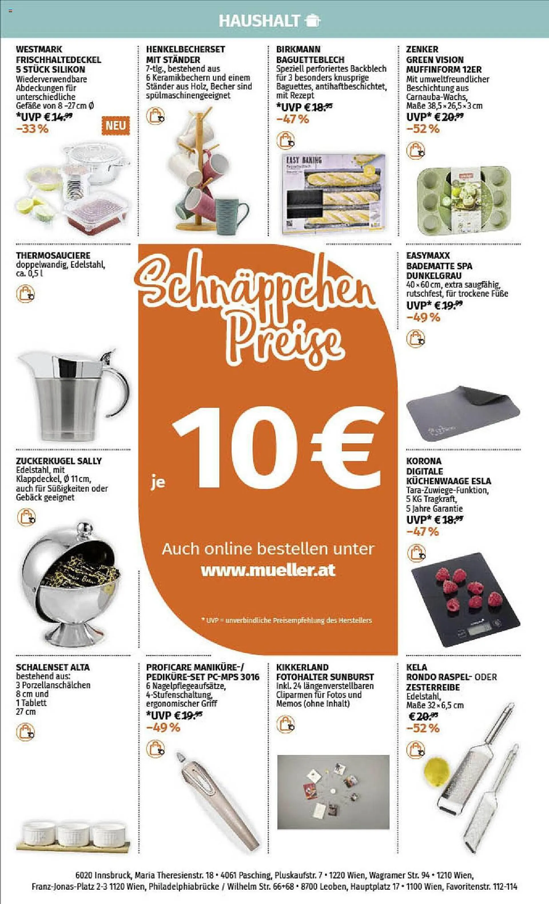 Müller Flugblatt von 4. September bis 9. September 2023 - Flugblätt seite  2