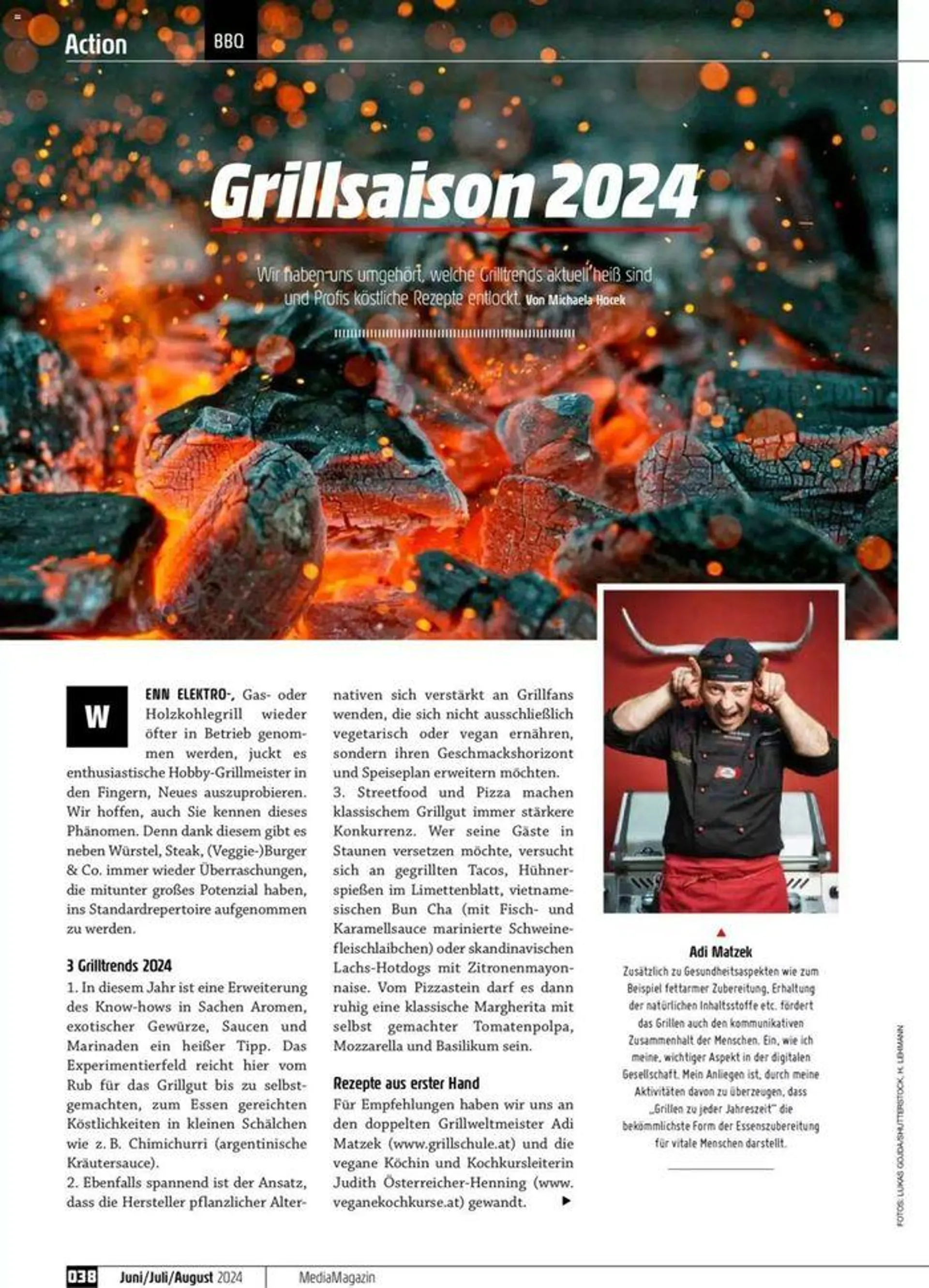 Magazin Juni/Juli/August 2024 von 7. Juni bis 31. August 2024 - Flugblätt seite  38