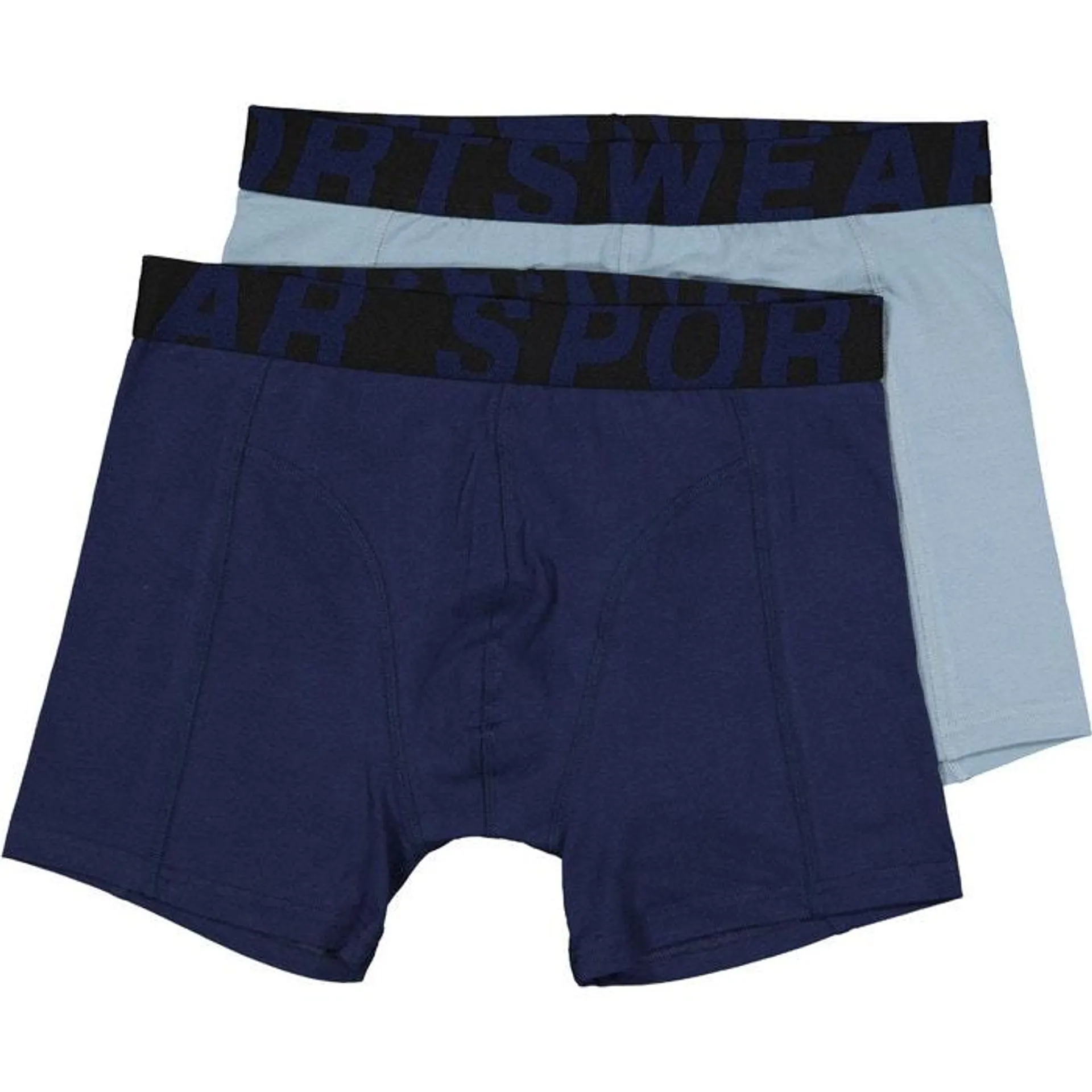 Herren Boxershorts Extralang 2er-Pack