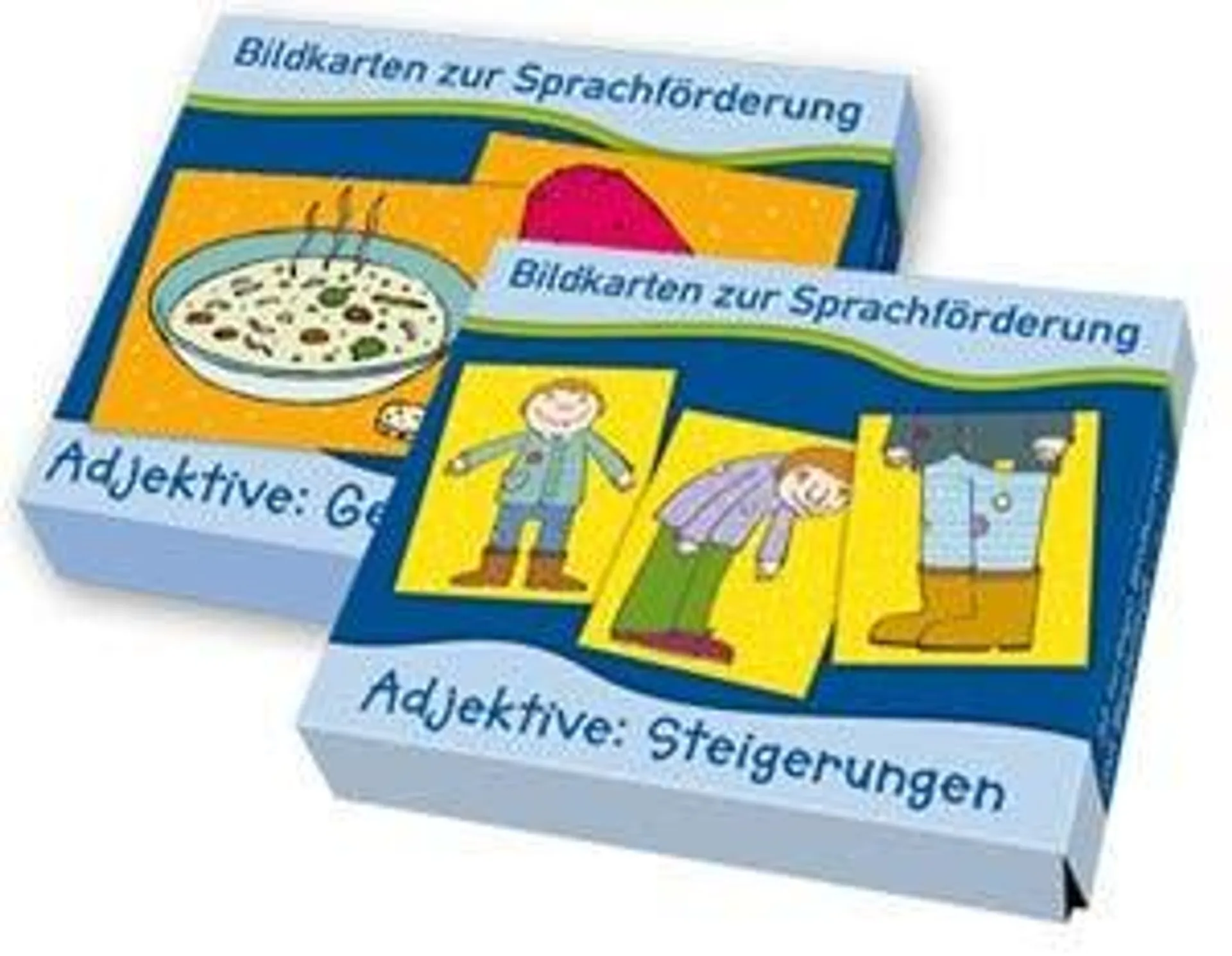 Bildkarten zur Sprachförderung. PAKET Adjektive