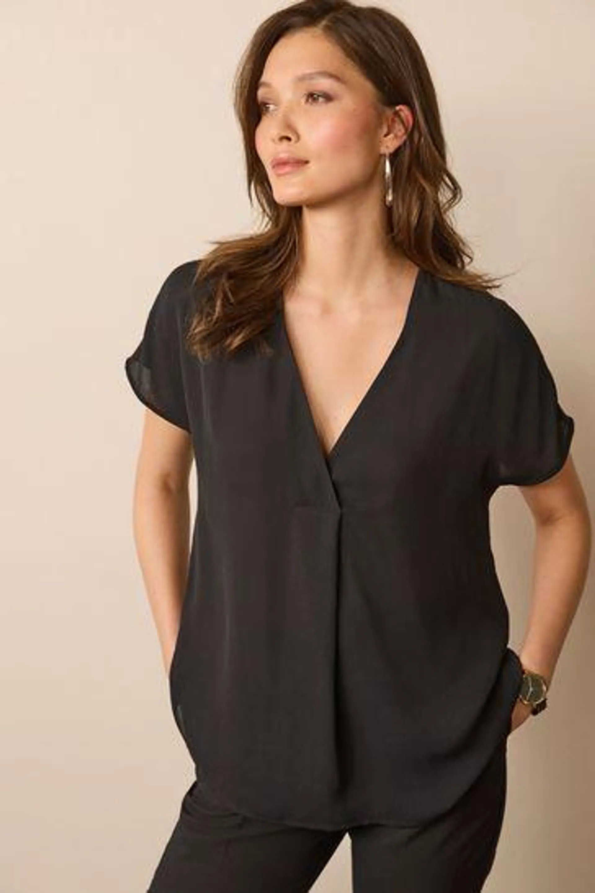 Short Sleeve Overhead Top