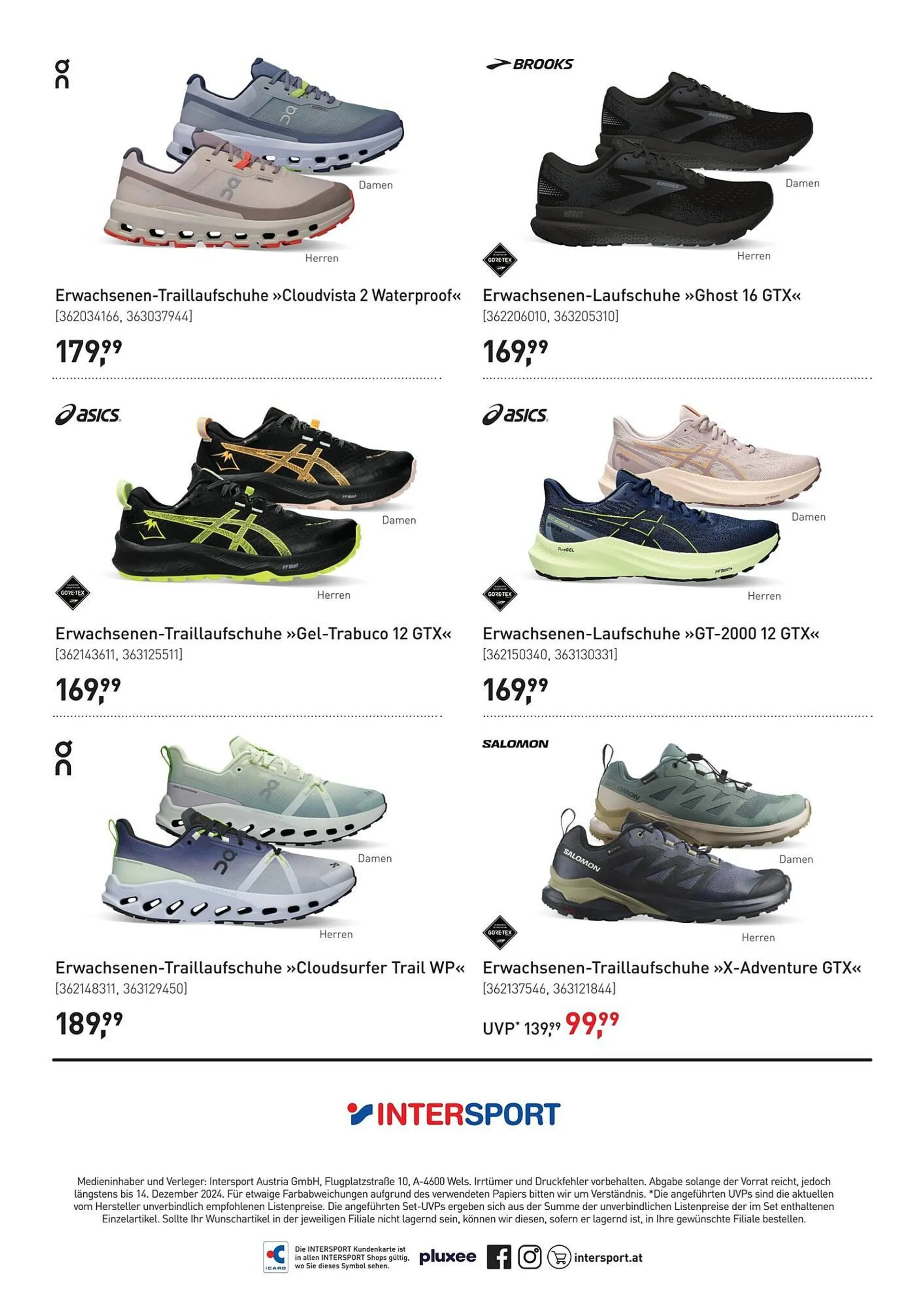 Intersport Flugblatt von 4. Dezember bis 15. Dezember 2024 - Flugblätt seite  26