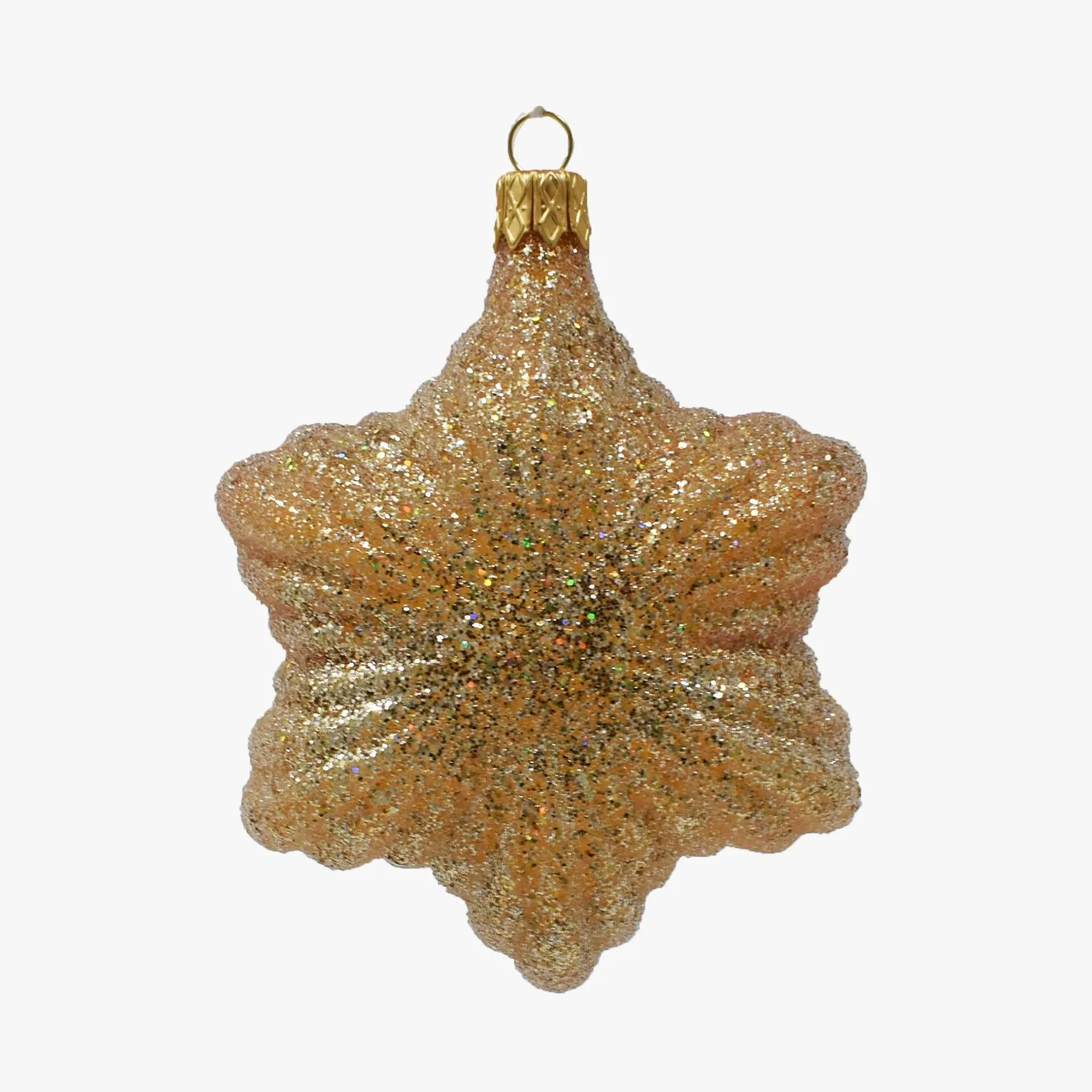 GLASFIGUR STERN beglittert