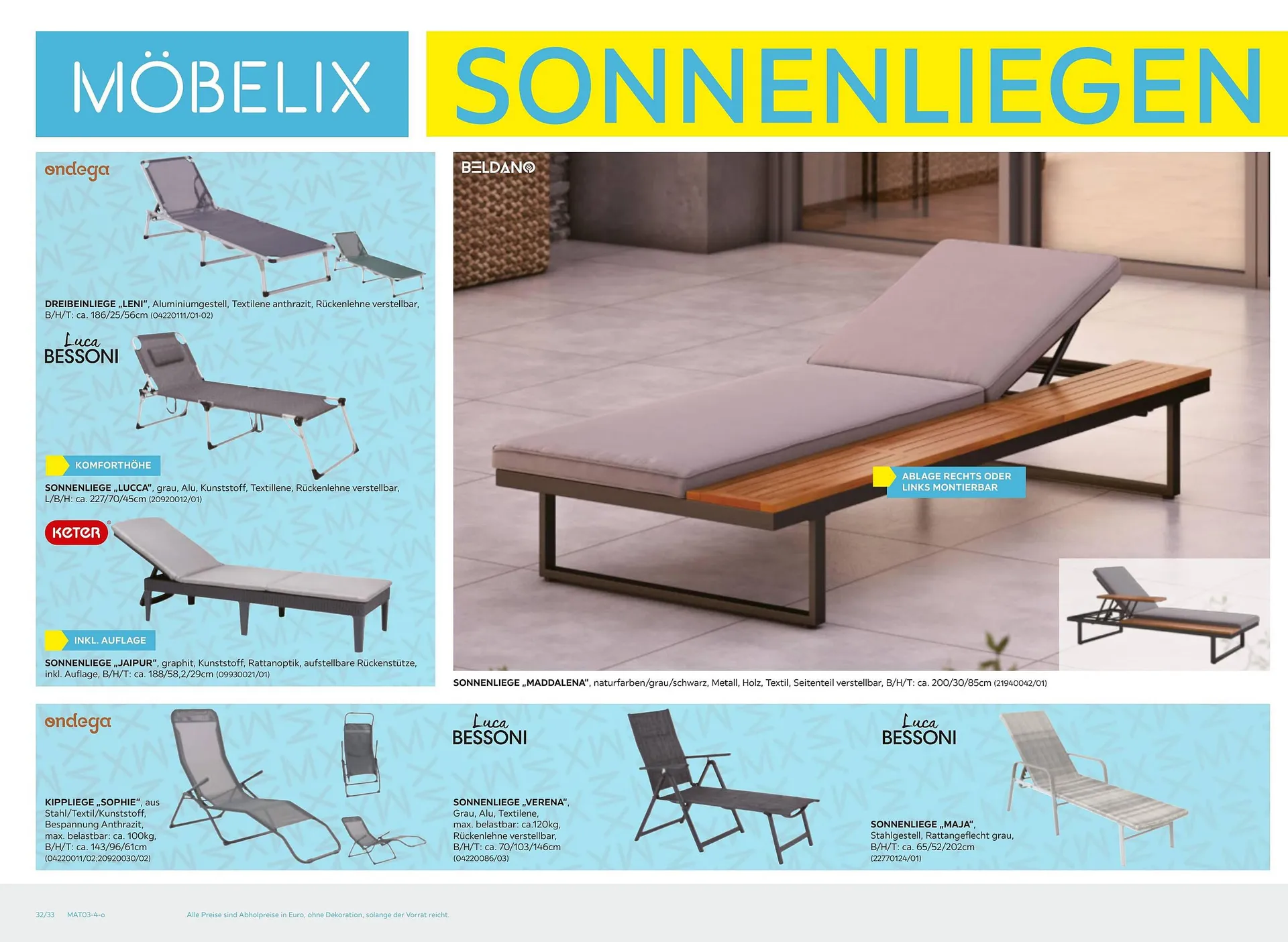 Möbelix Flugblatt von 1. März bis 30. September 2024 - Flugblätt seite  32