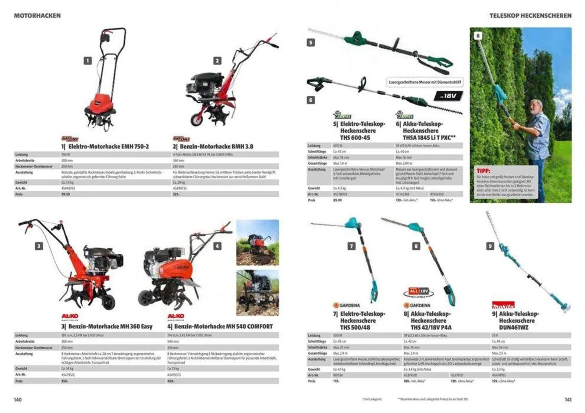 Katalog 2024 GARTENJAHR von 4. März bis 31. Dezember 2024 - Flugblätt seite  123