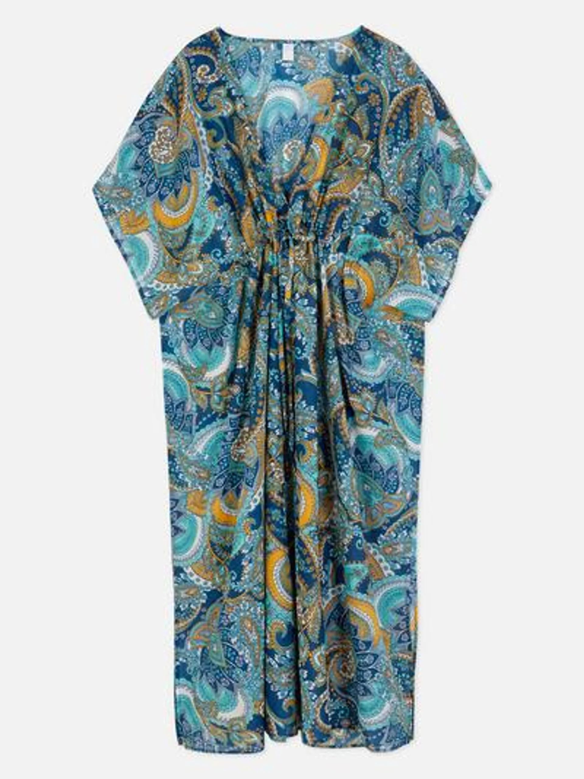 Kimono zum Binden mit abstraktem Print