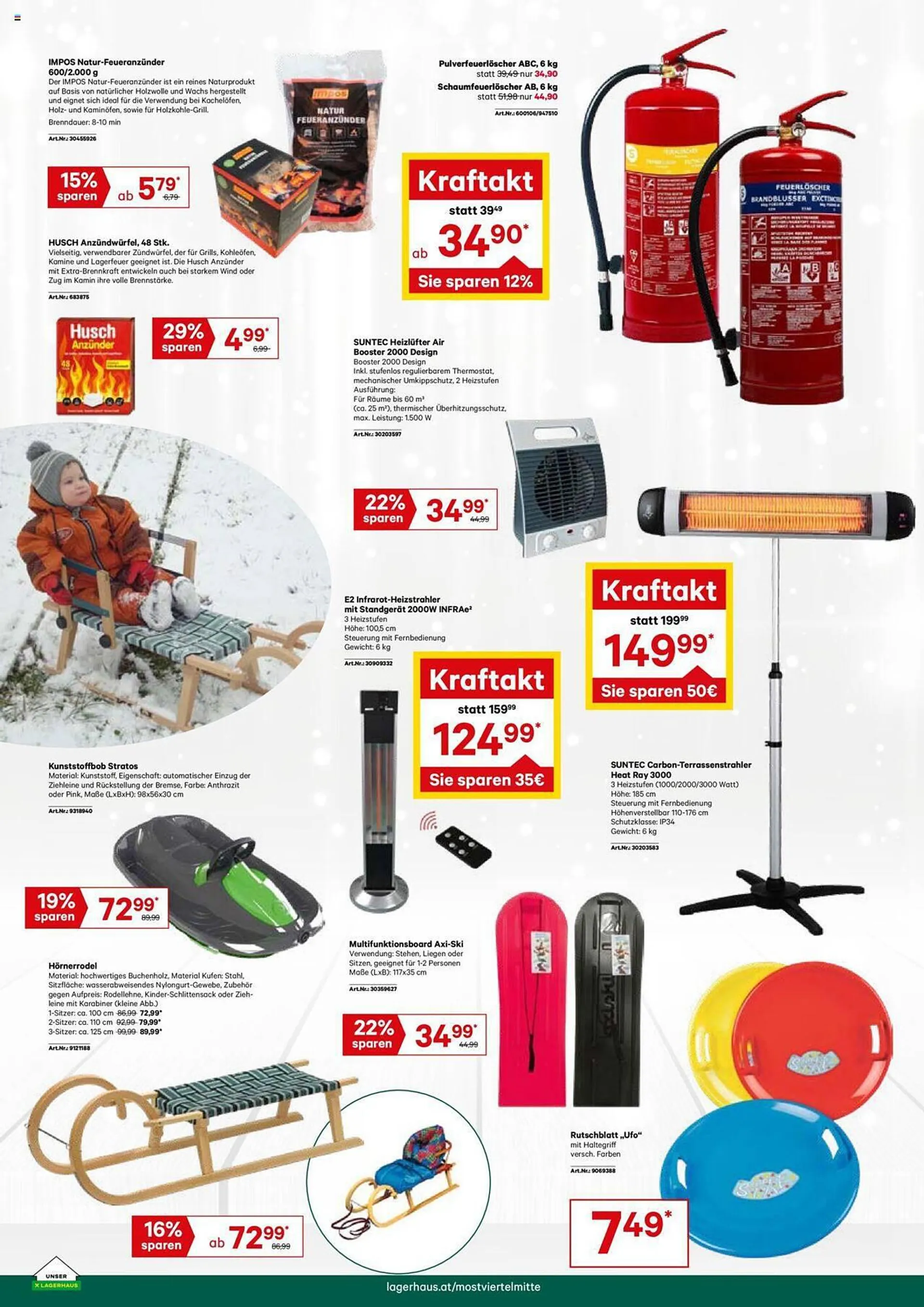 Lagerhaus Flugblatt von 9. Dezember bis 31. Dezember 2023 - Flugblätt seite  6