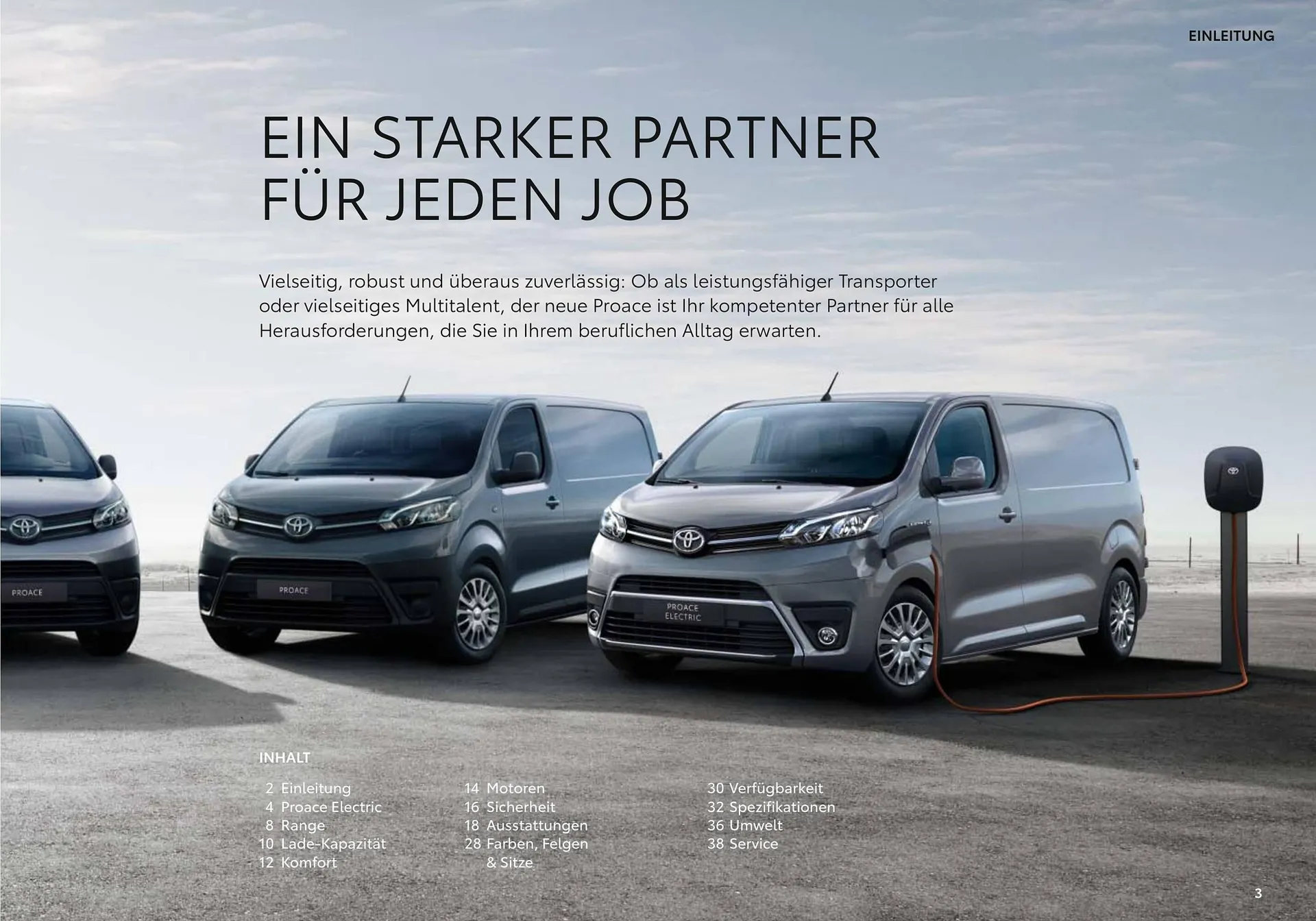 Toyota Proace & Proace Electric Flugblatt von 11. Juli bis 9. Jänner 2025 - Flugblätt seite  3