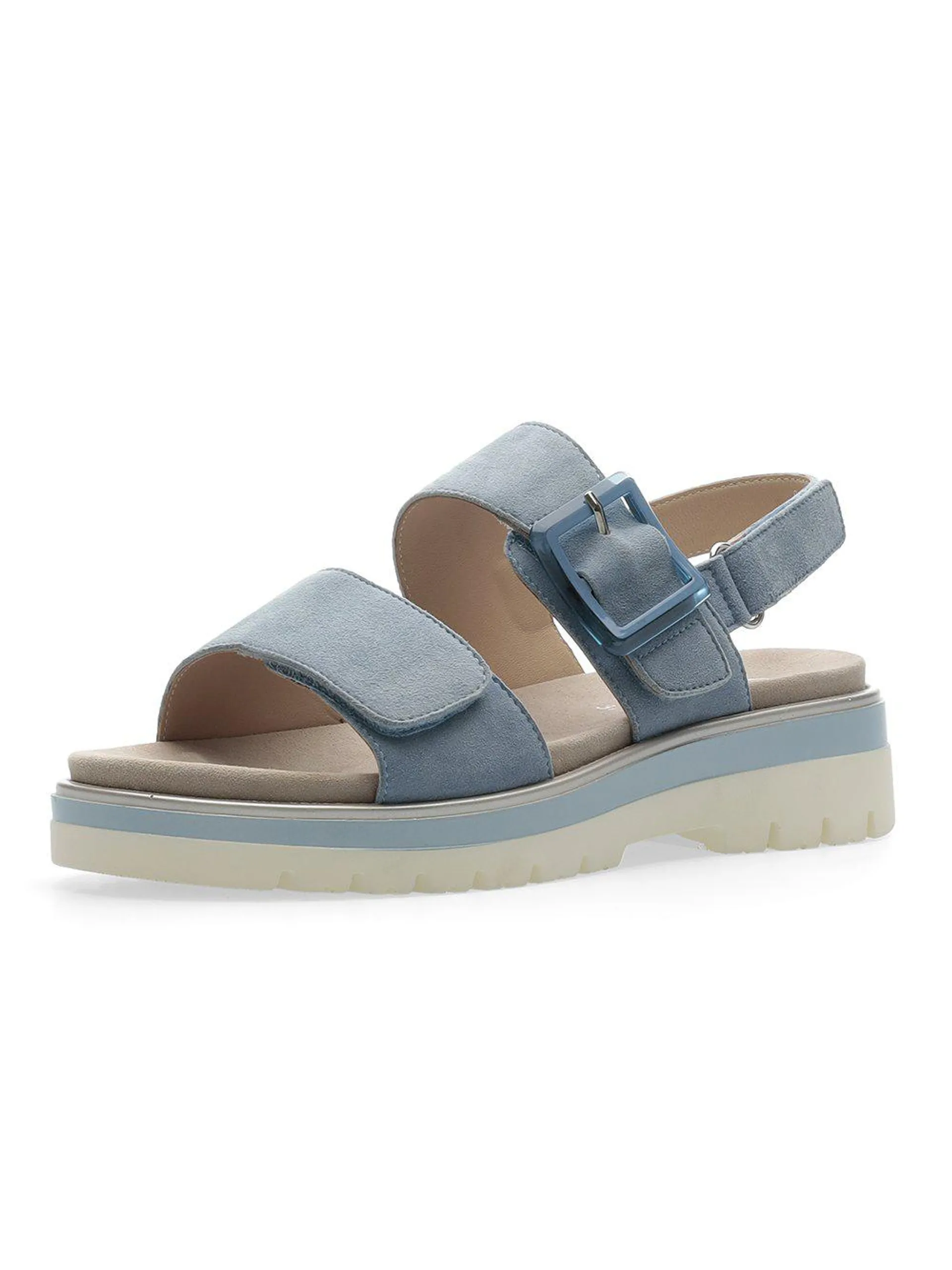 Damen Sandale Malaga coolblue