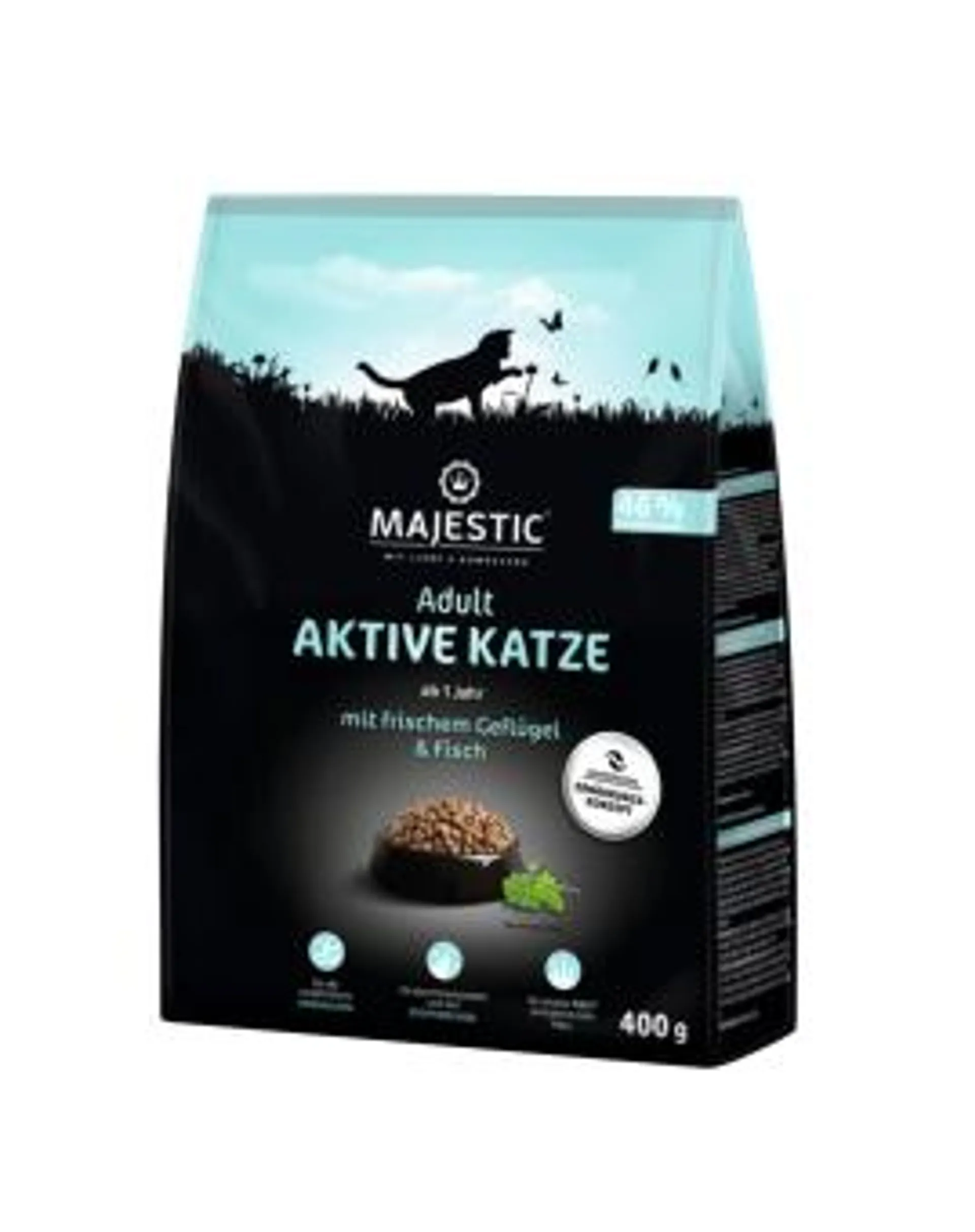 MAJESTIC Cat Outdoor 400g mit Geflügel und Fisch