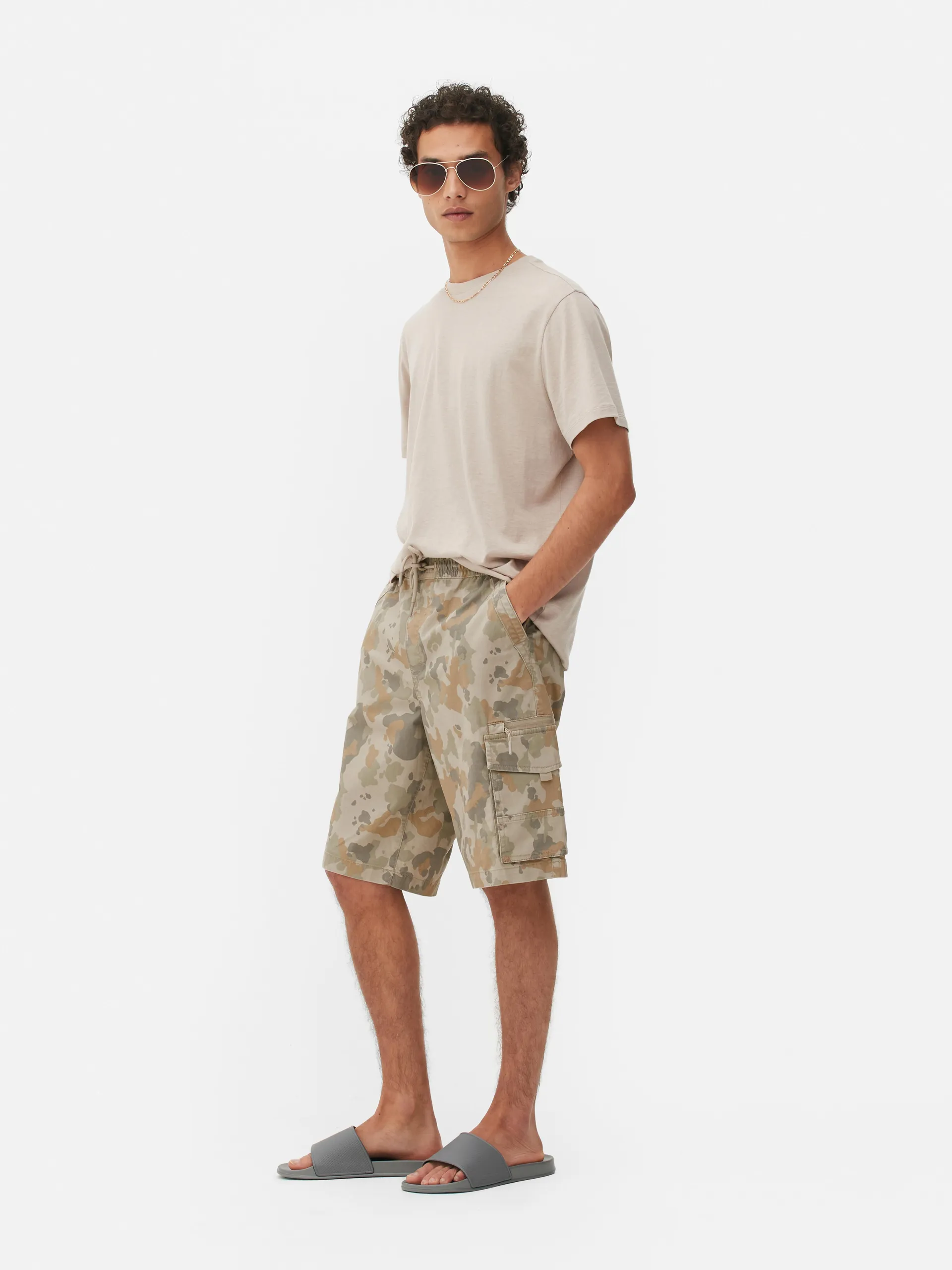 Cargoshorts mit Kordelzug