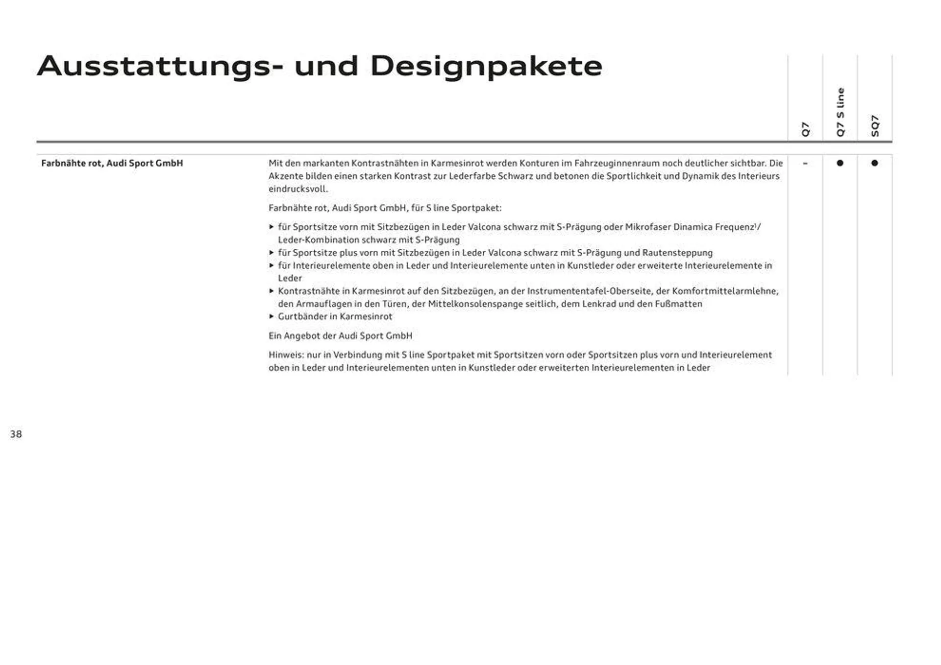 Audi Q7 von 4. März bis 4. März 2025 - Flugblätt seite  40