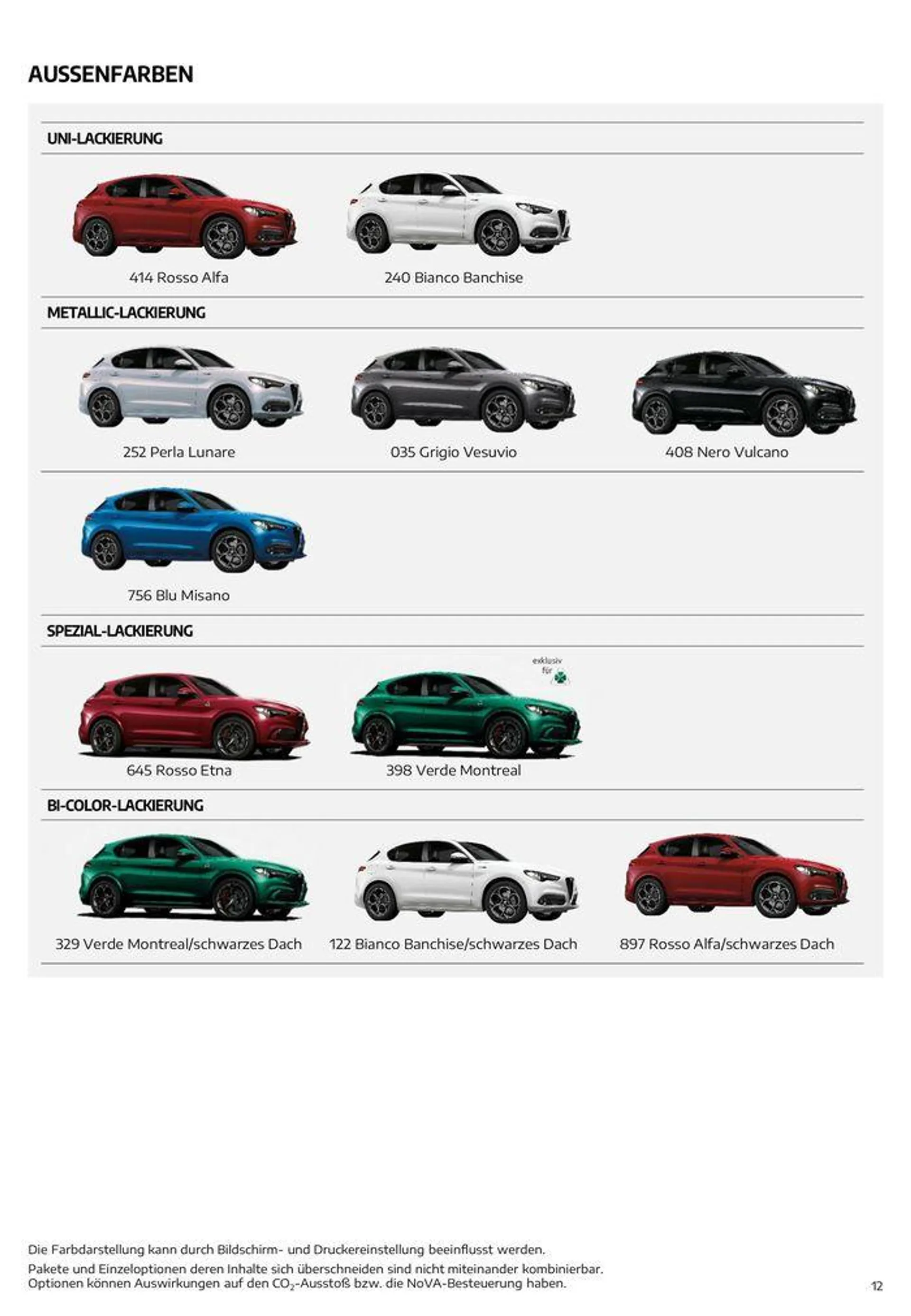 Alfa Romeo Stelvio von 24. Juli bis 24. Juli 2025 - Flugblätt seite  12