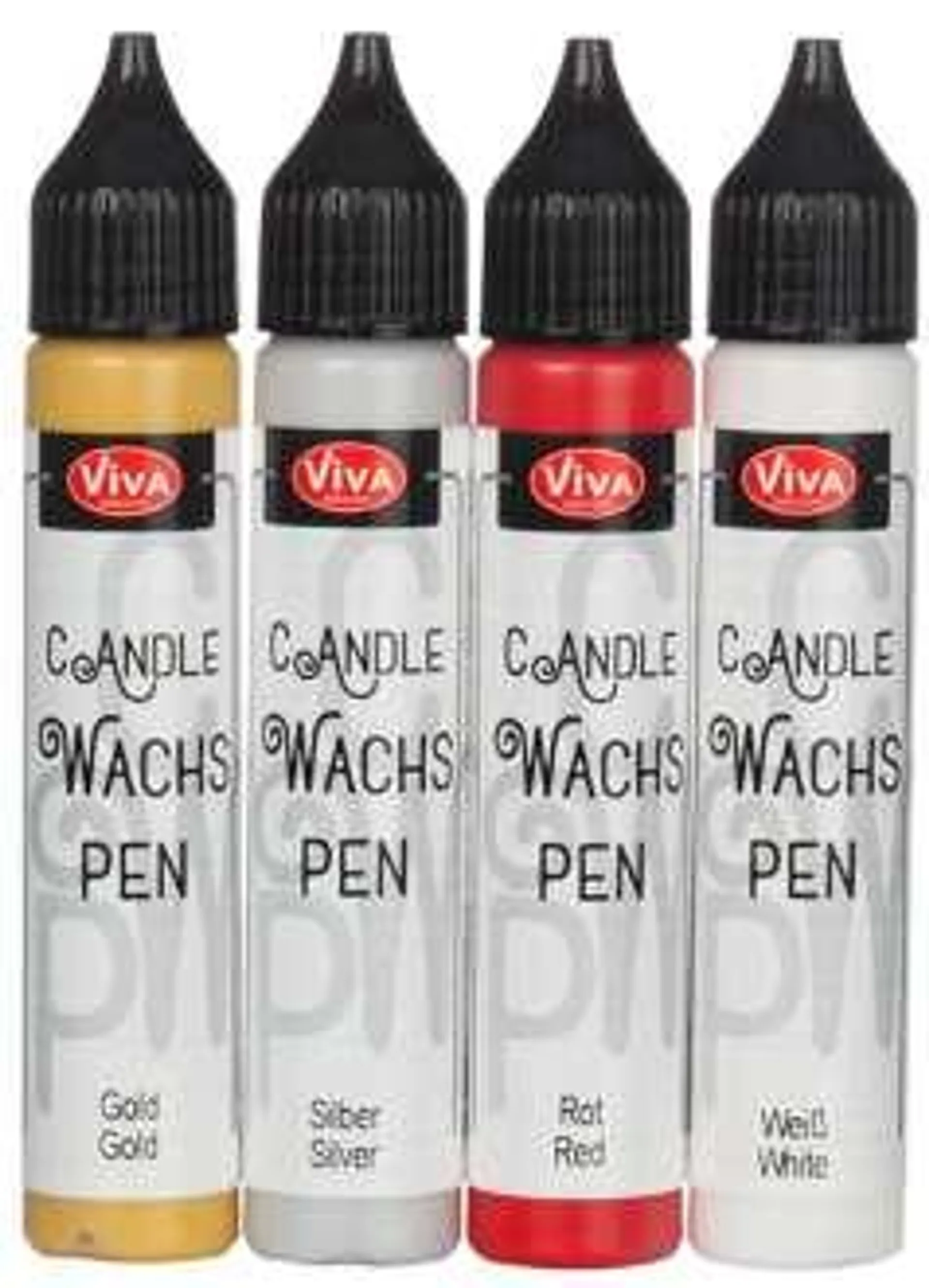 Kerzen-Pen "Weihnachts-Set", 4x 28 ml