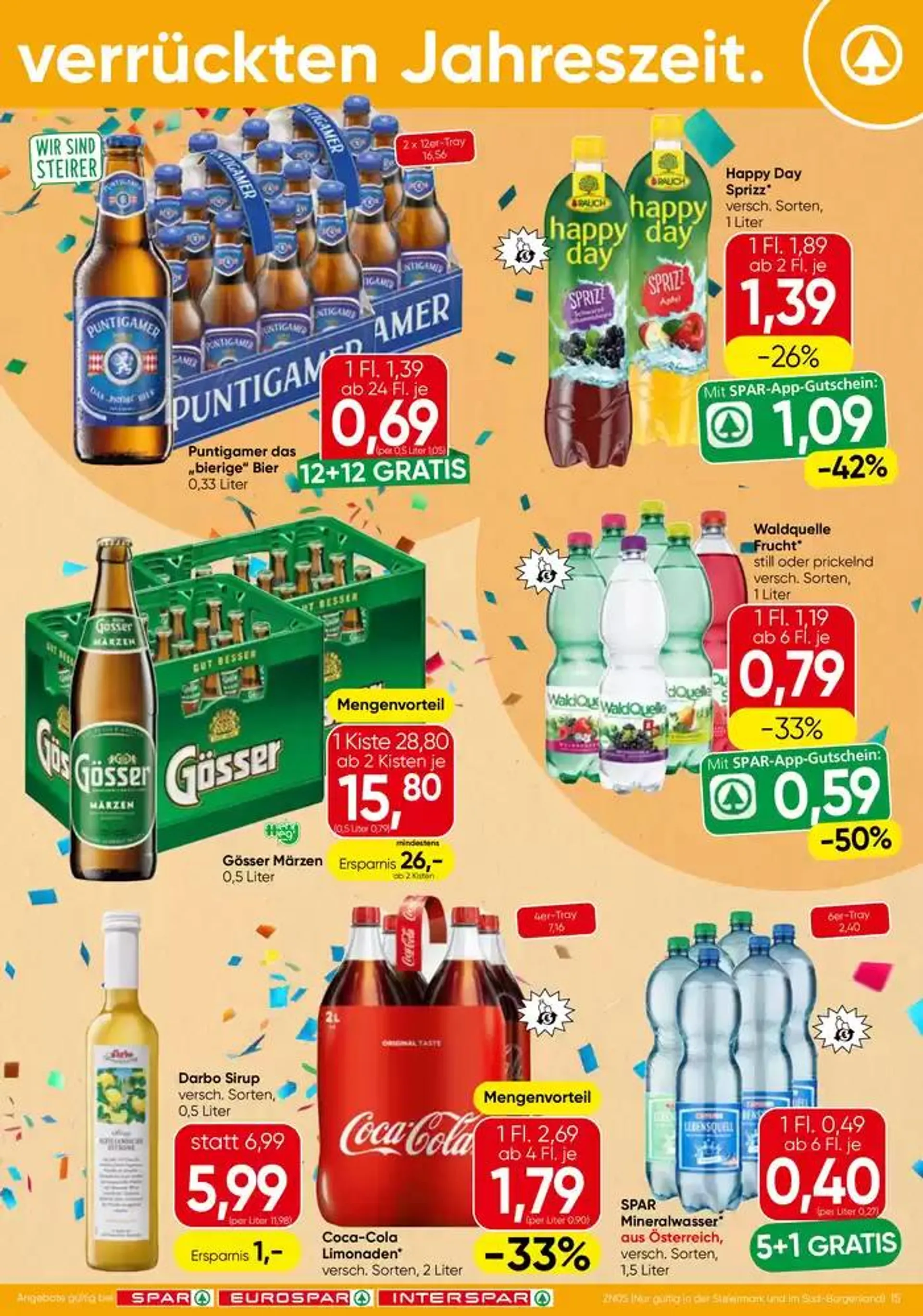 Tolle Rabatte auf ausgewählte Produkte von 12. Februar bis 26. Februar 2025 - Flugblätt seite  15